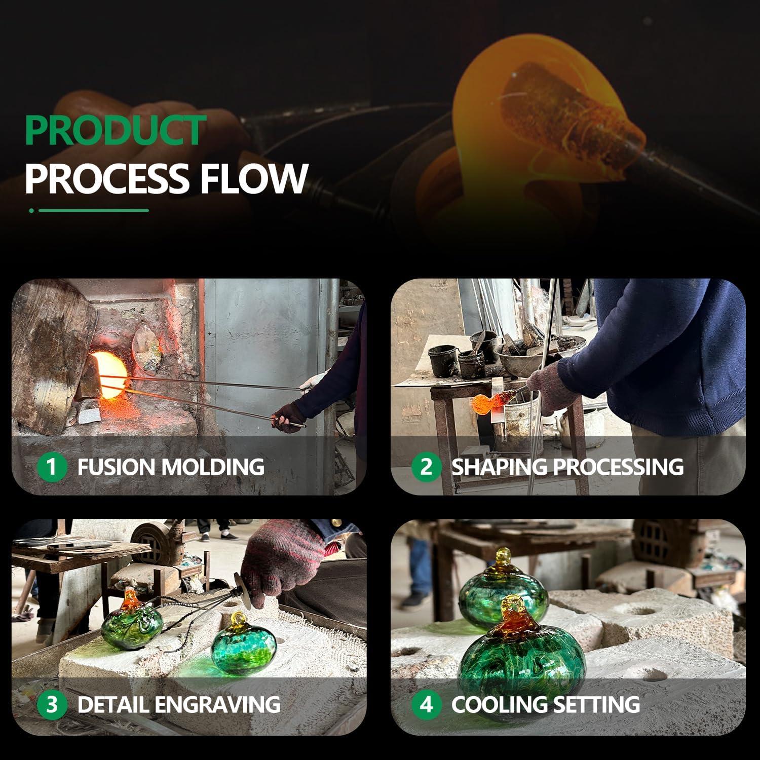 Pack 2 Alimentadores de Colibrí de Vidrio KRISININE 93 ml