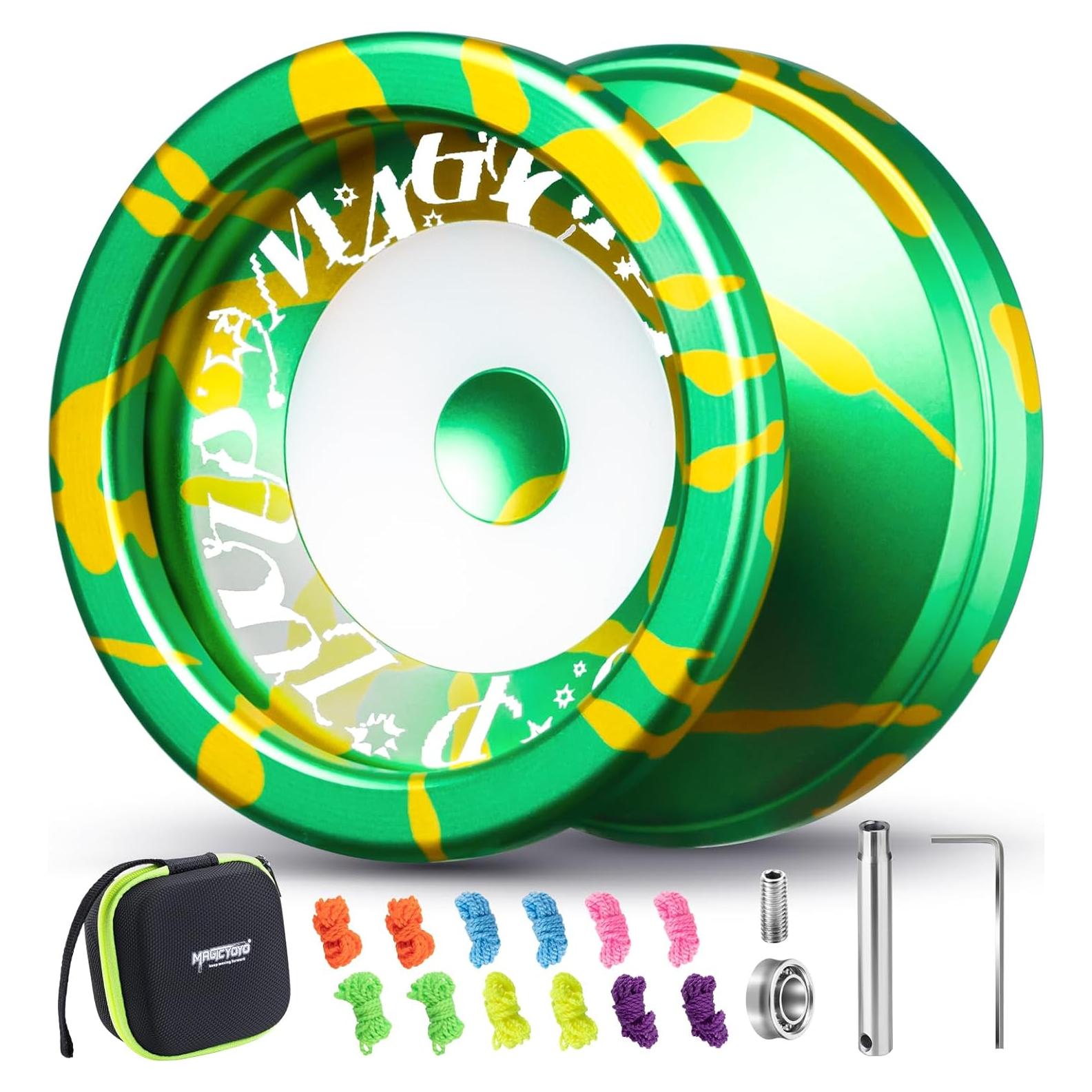 Yoyo MAGICYOYO V6S Responsivo y No Responsivo Verde Amarillo