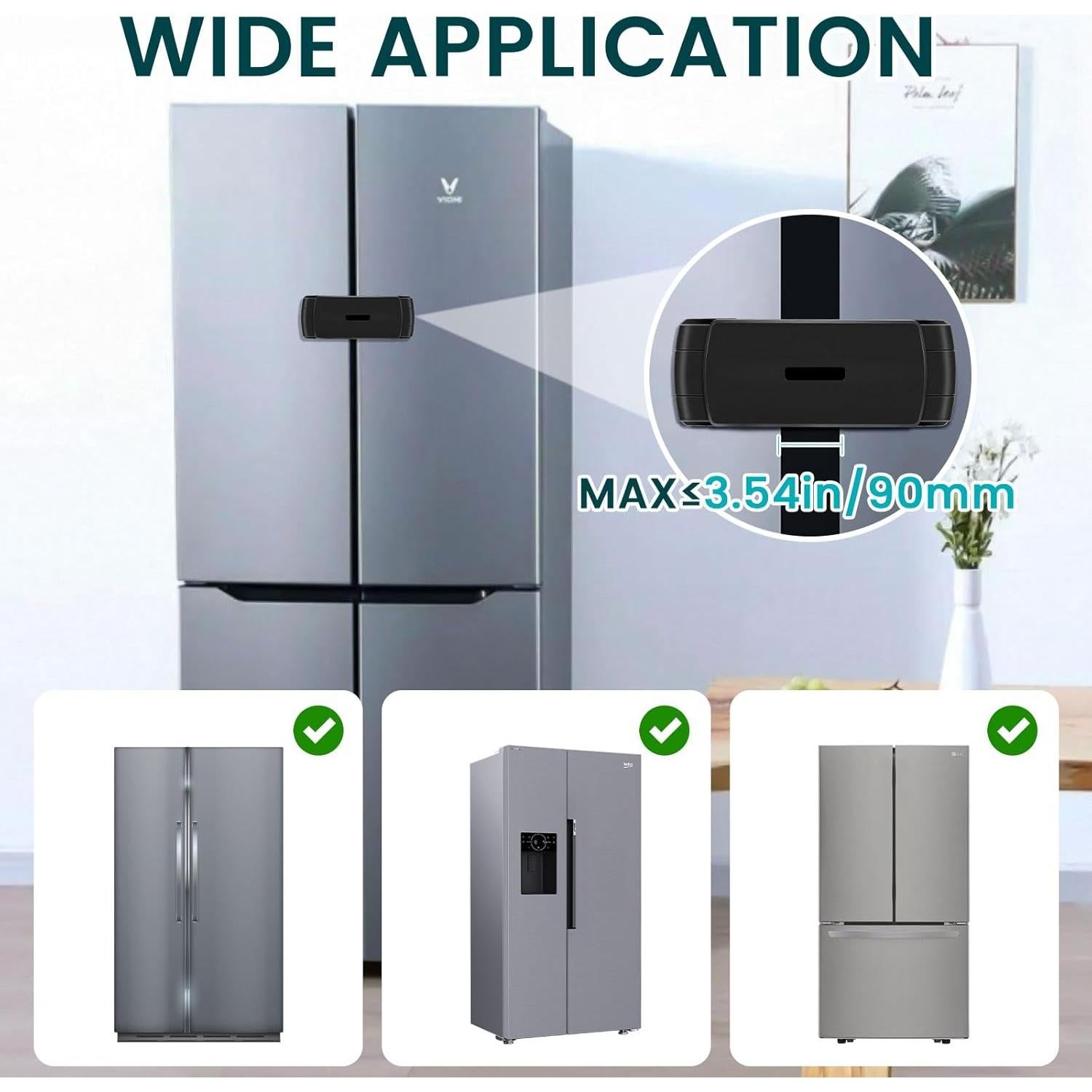 Cerradura de Seguridad CLYMENE para Refrigerador Frances 67.7g