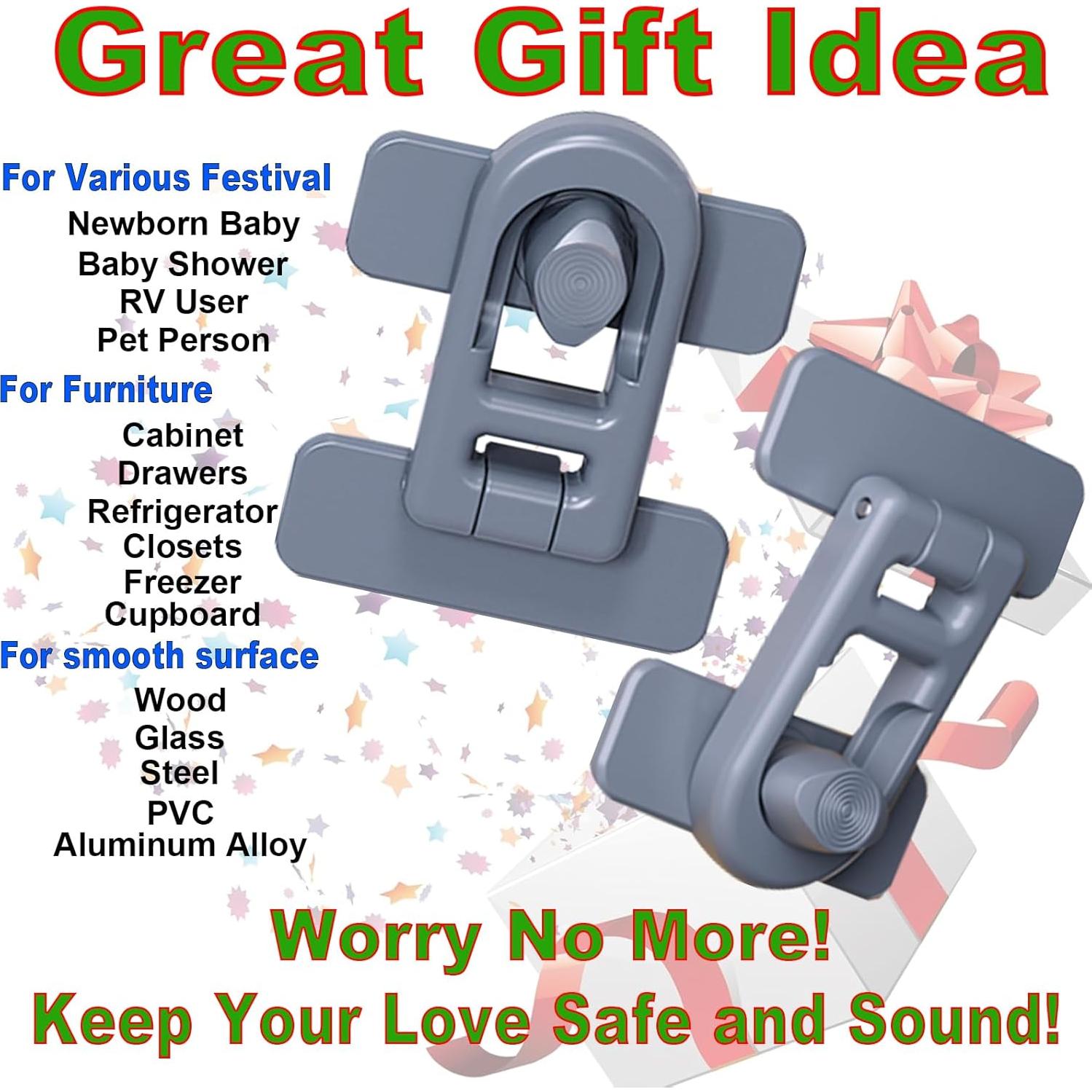 Bloqueo de Refrigerador a Prueba de Niños SHENZHEN 2 Piezas