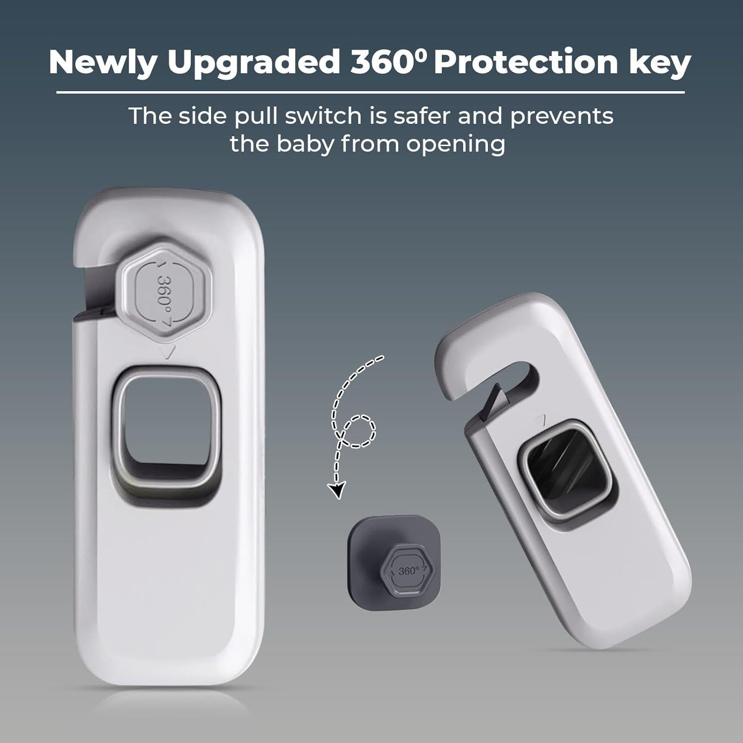 Bloqueo de Refrigerador a Prueba de Niños TAJAR BROS 6 Paquetes