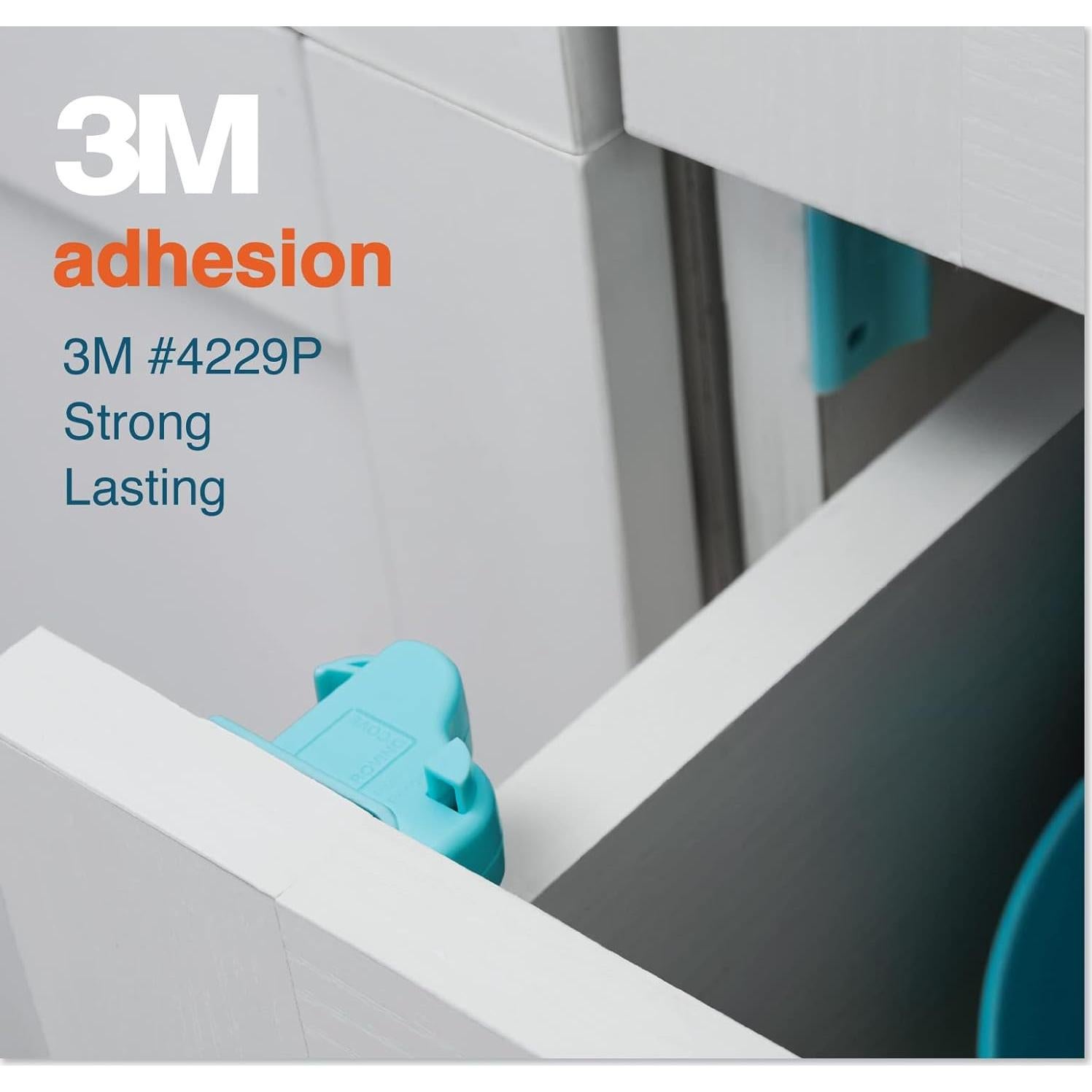 Cerraduras Magnéticas RovingCove para Gabinetes Bebés 8 Piezas