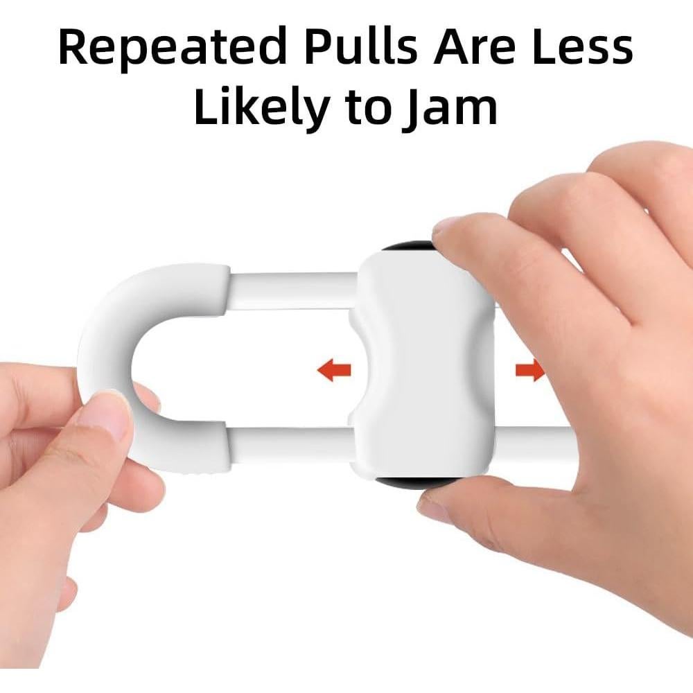 Candados Ajustables para Gabinetes A Prueba de Niños Azzs