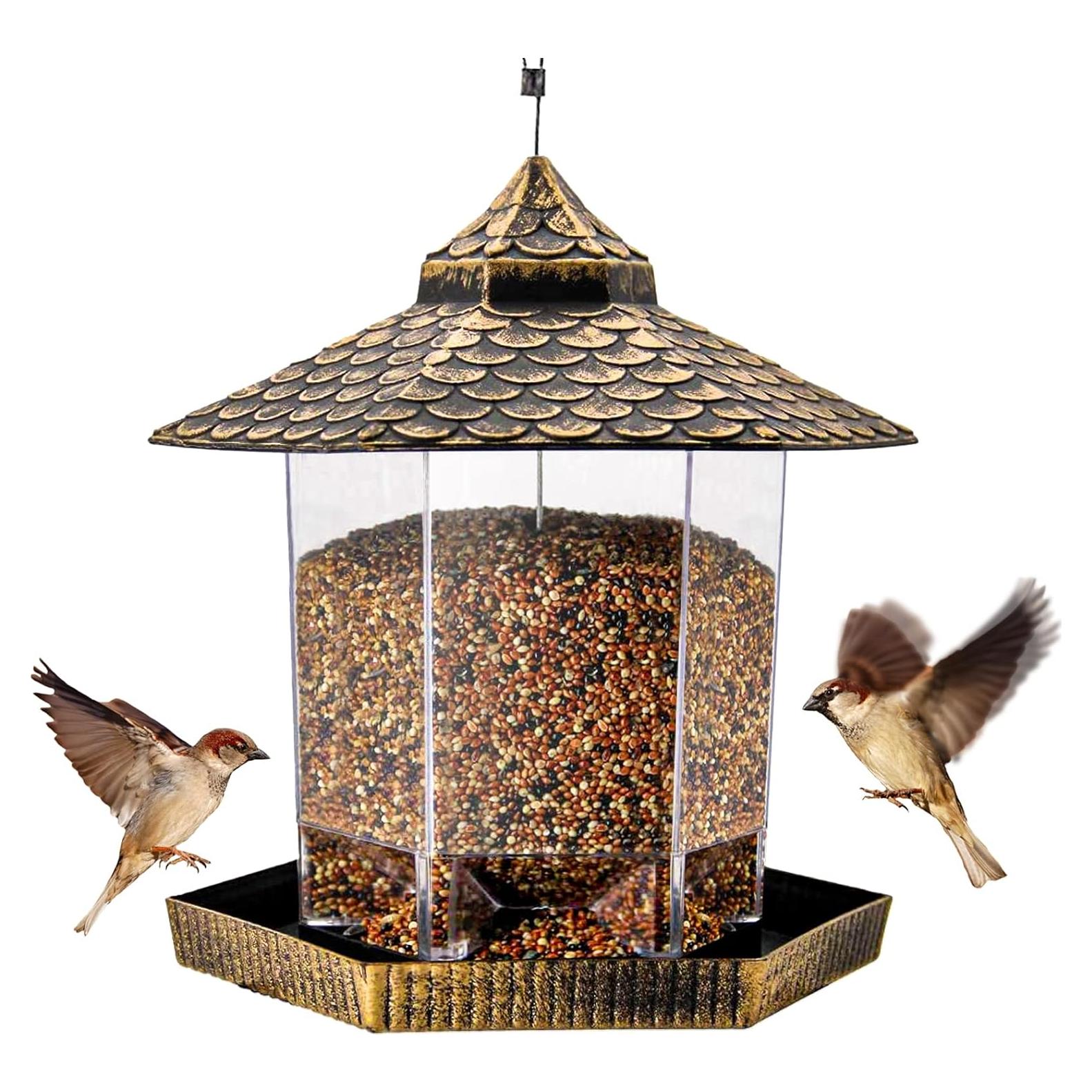 Comedero Colgante para Aves Twinkle Star Hexagonal 0.98 kg