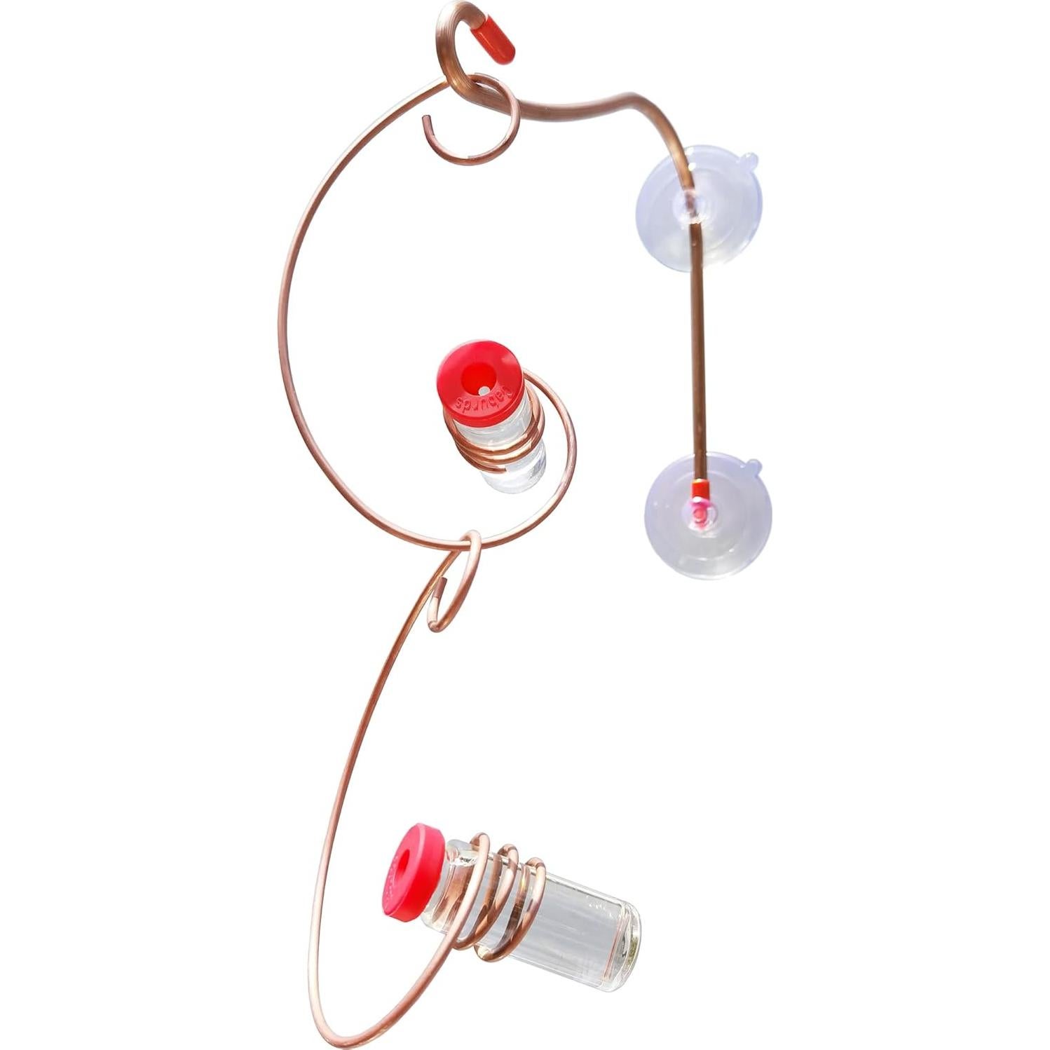 Gancho de Montaje en Ventana Caburds con Ventosas para Colibrí