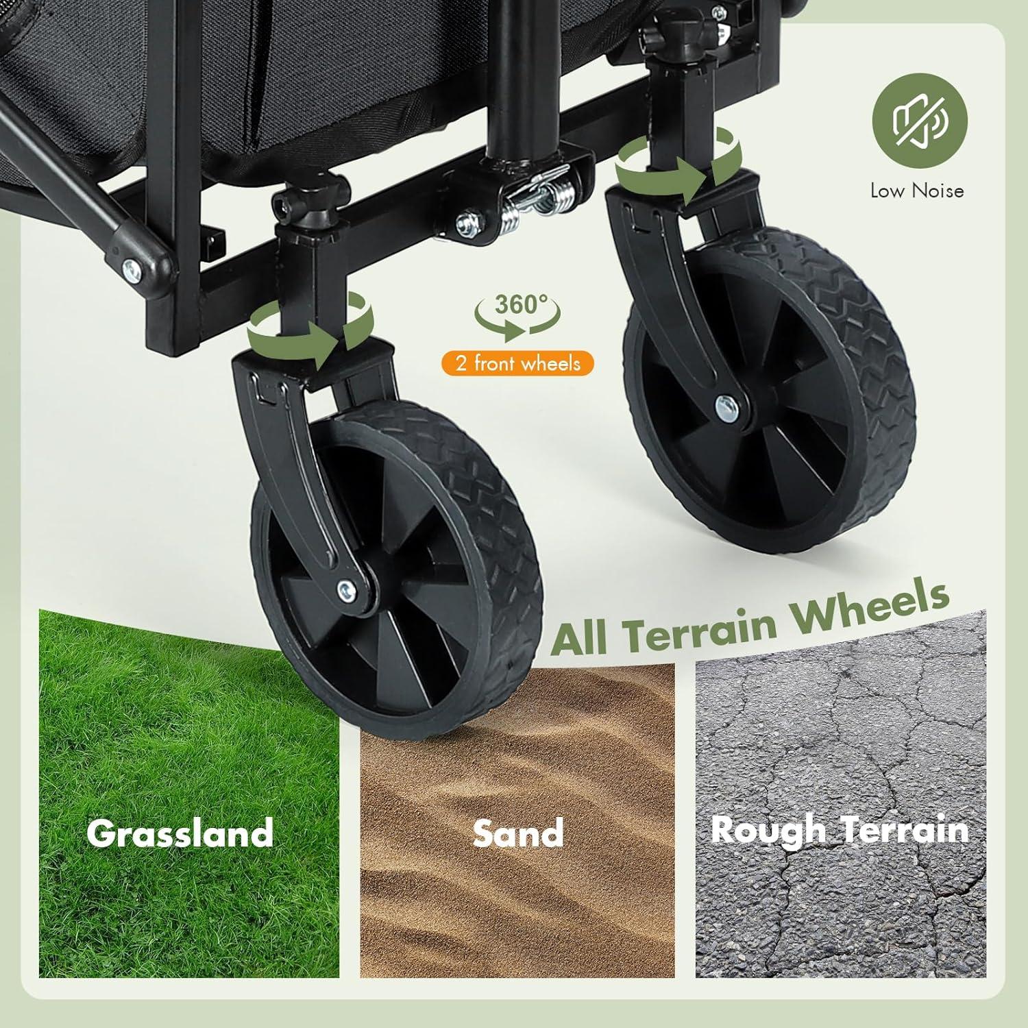 Transportín Extra Grande para Mascotas Lekereise Negro - Plegable y Ventilado