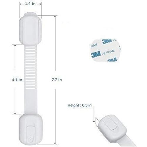 Cerraduras de Seguridad para Niños Eco-Baby - 12 Paquete