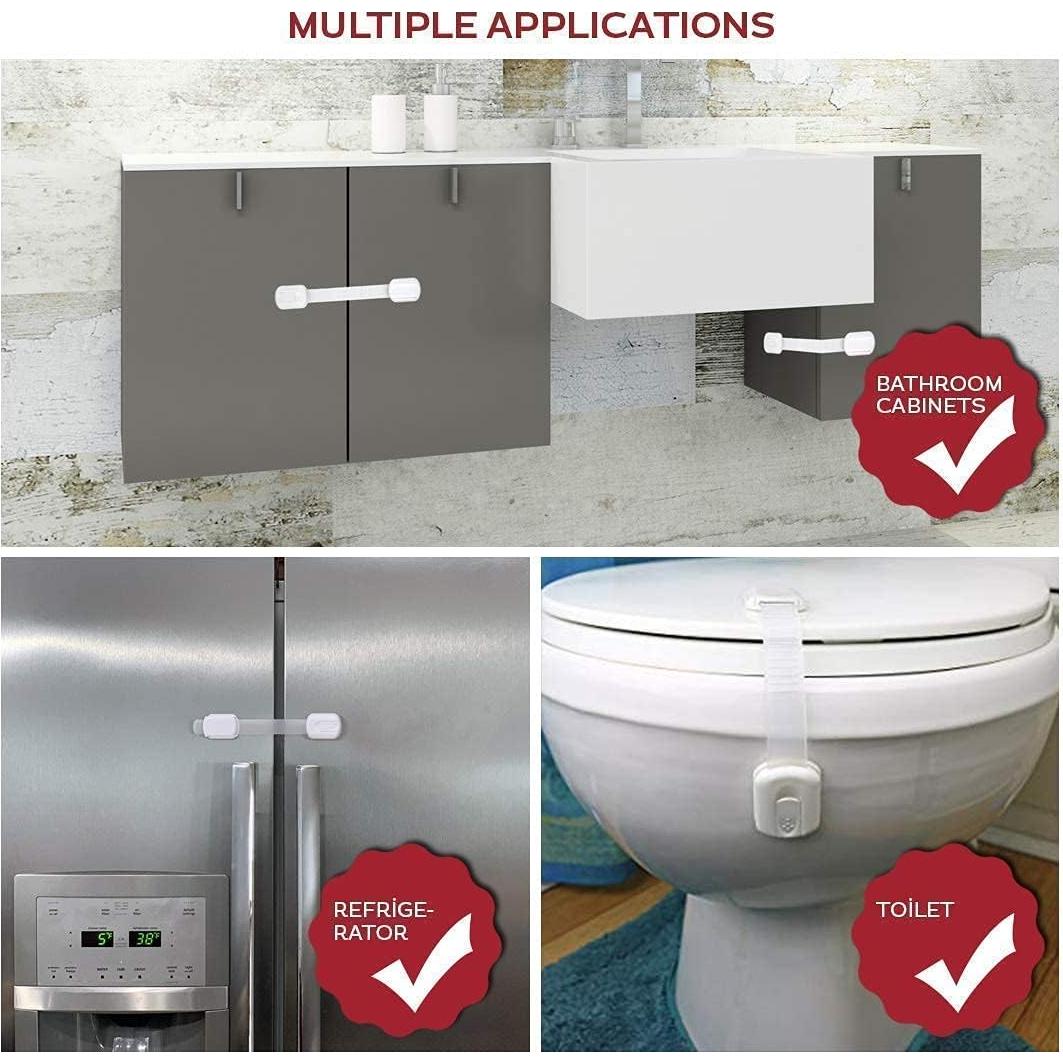 Cerraduras de Seguridad para Niños Eco-Baby - 12 Paquete