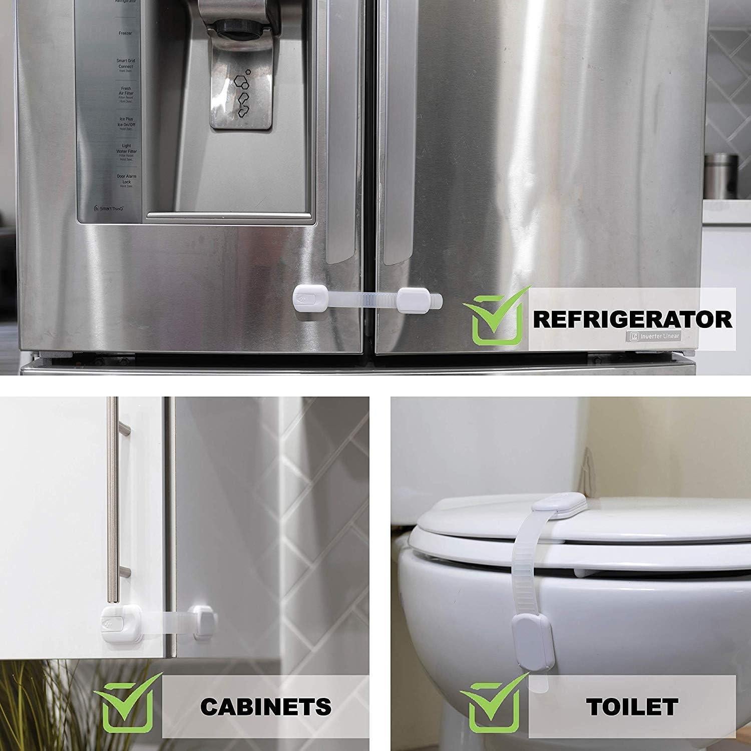 Cerraduras de Seguridad para Niños Eco-Baby - 12 Paquete