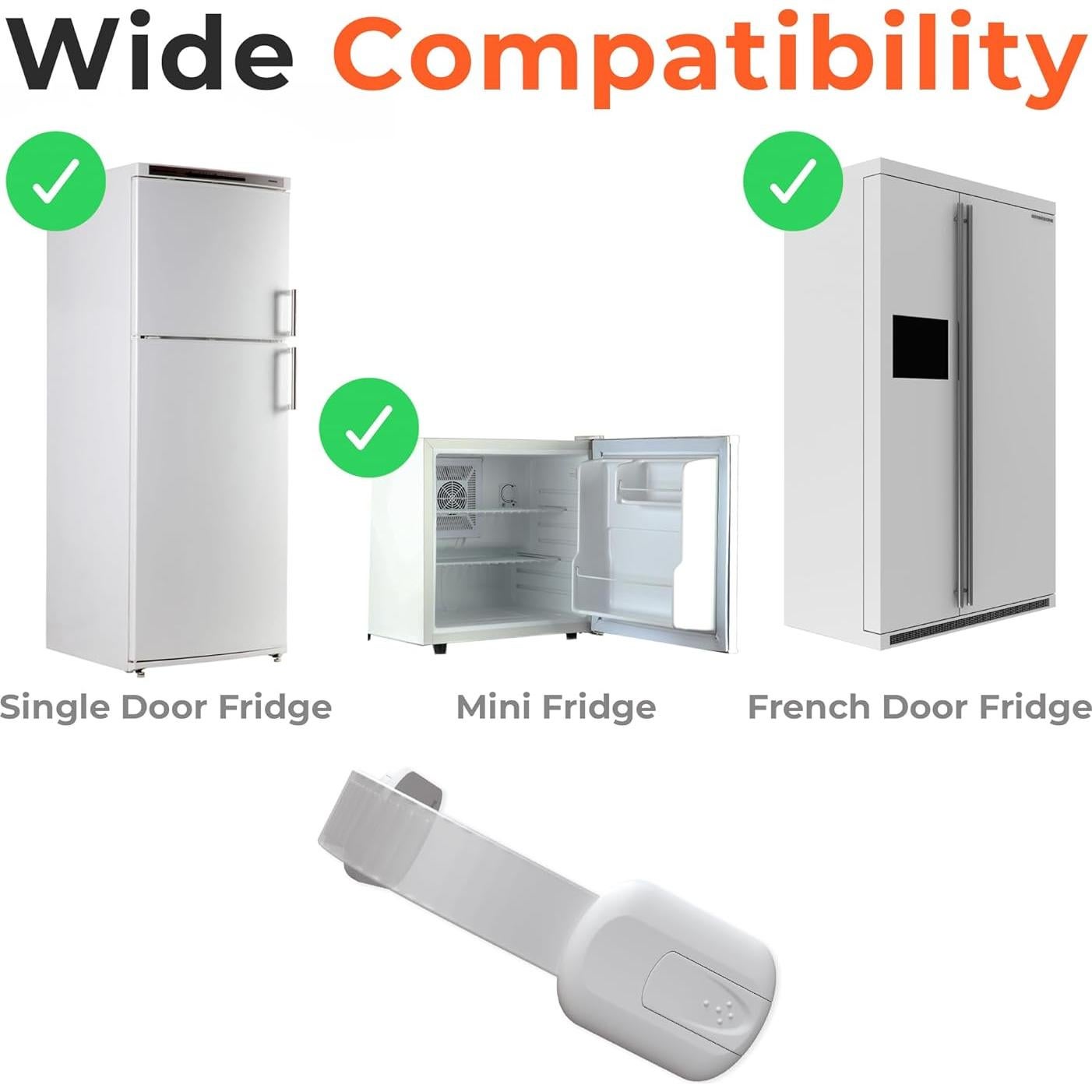 Cerradura de Refrigerador HomeBrella - Seguridad Infantil Universal