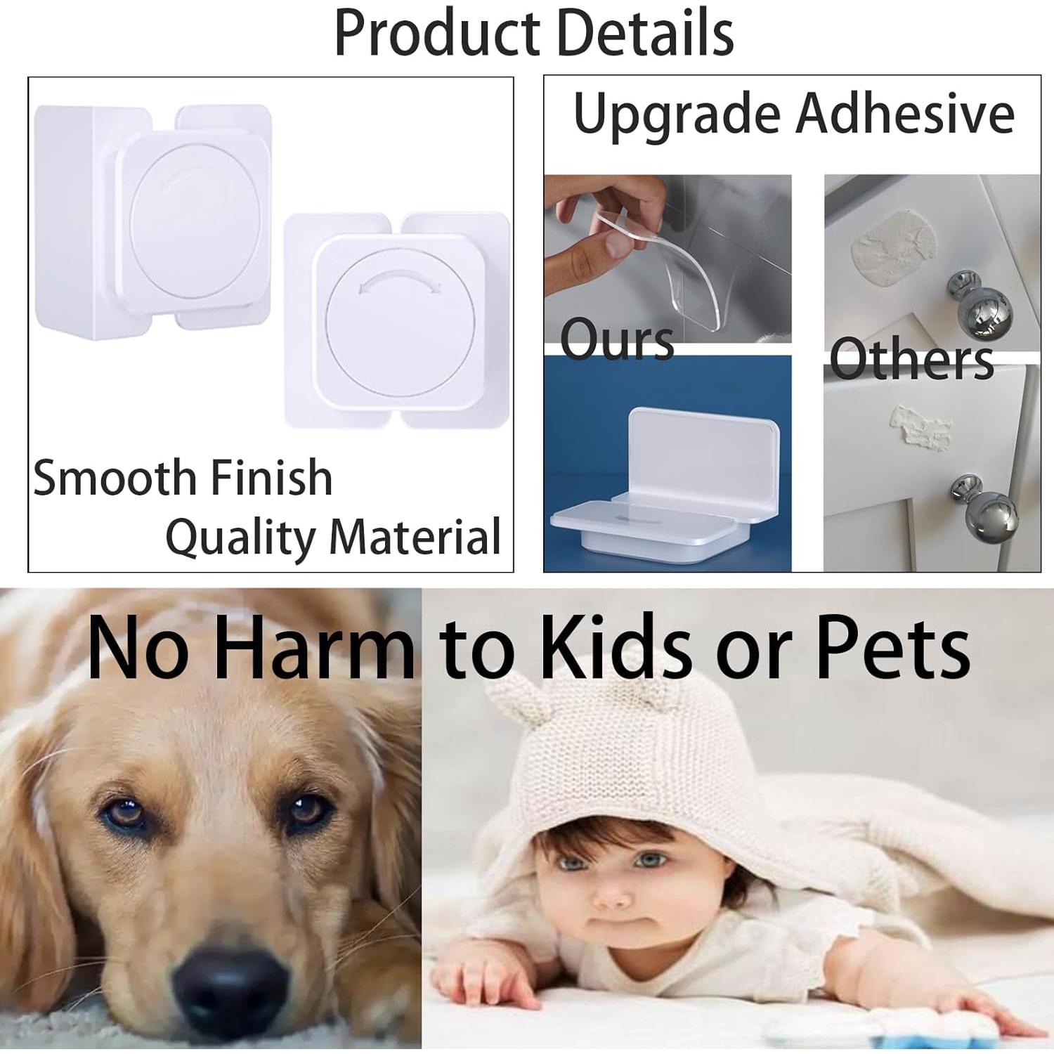 Candados de Seguridad Infantil SHENZHEN - 2 Piezas Adhesivos