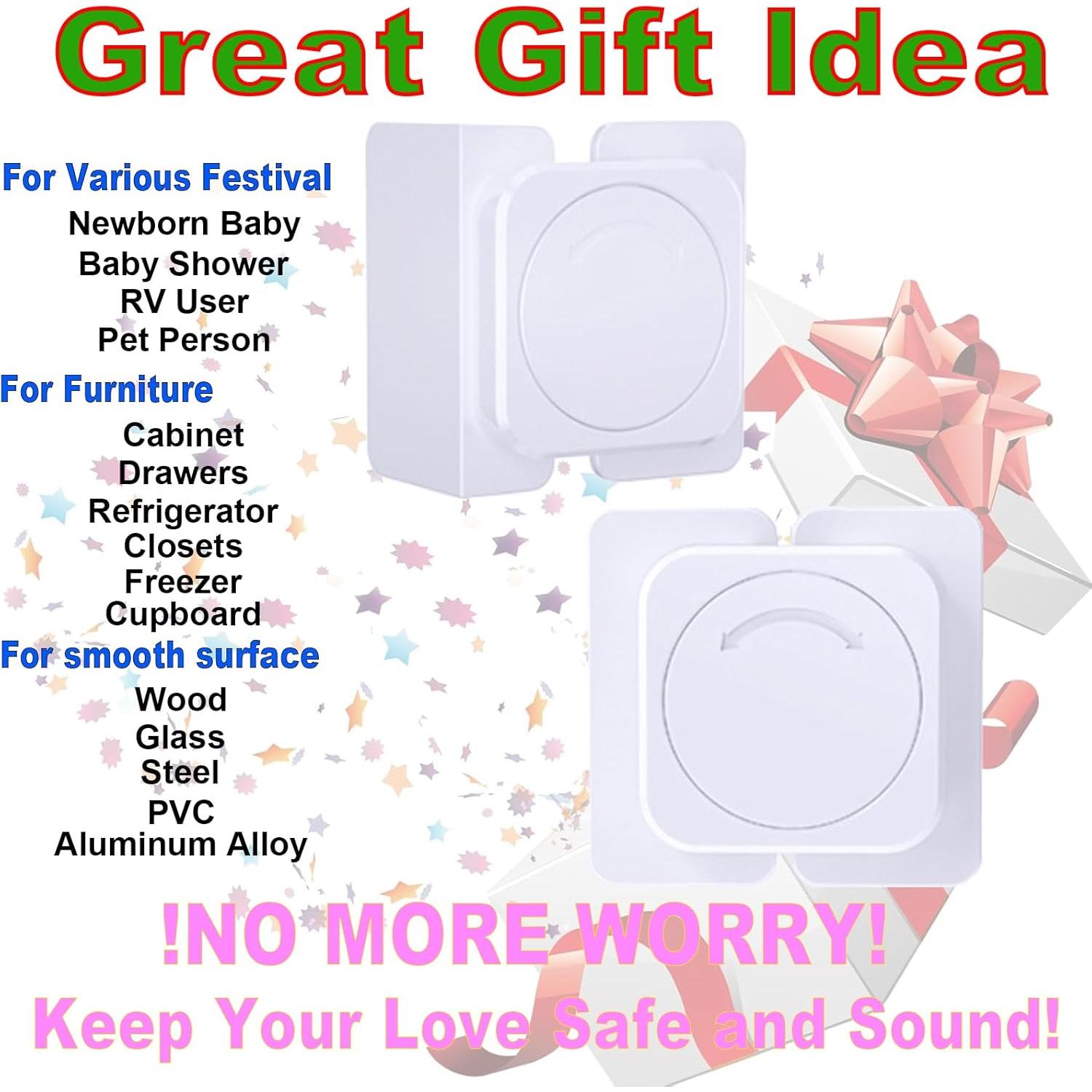 Candados de Seguridad Infantil SHENZHEN - 2 Piezas Adhesivos