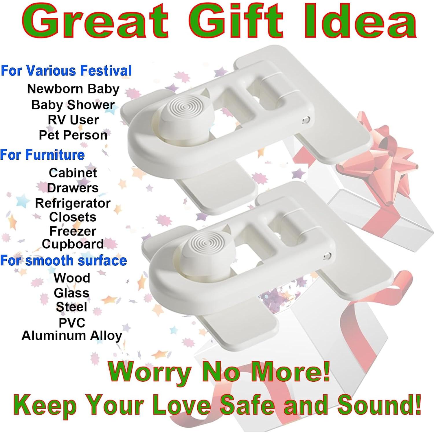 Cerraduras de Seguridad para Refrigerador Shenzhen - 2 Piezas