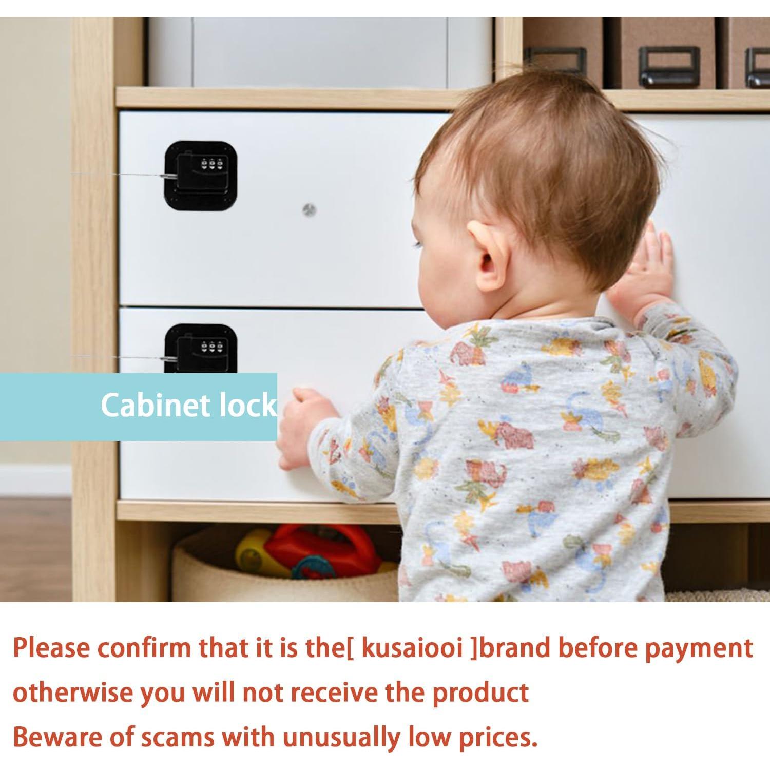 Candado de Combinación Kusaiooi para Refrigerador y Gabinetes