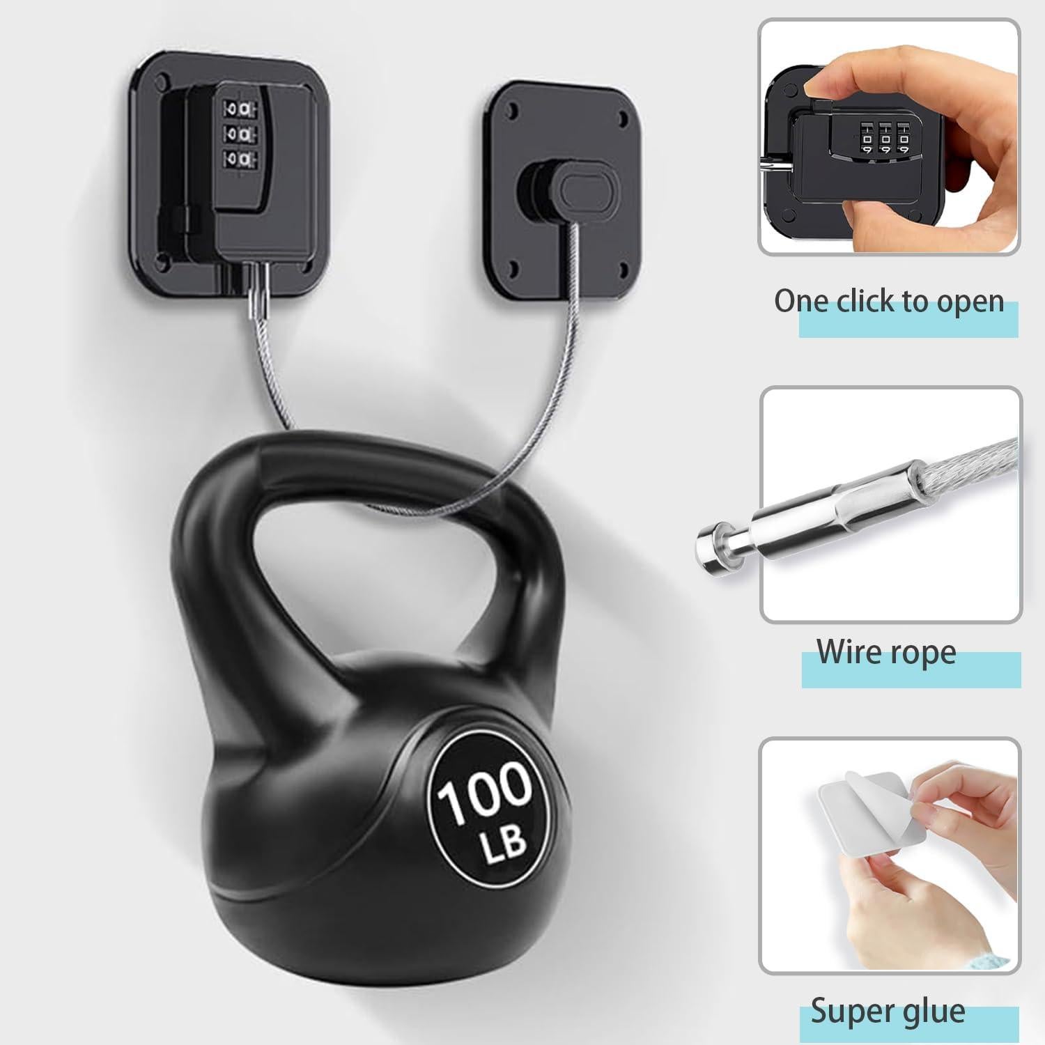 Candado de Combinación Kusaiooi para Refrigerador y Gabinetes