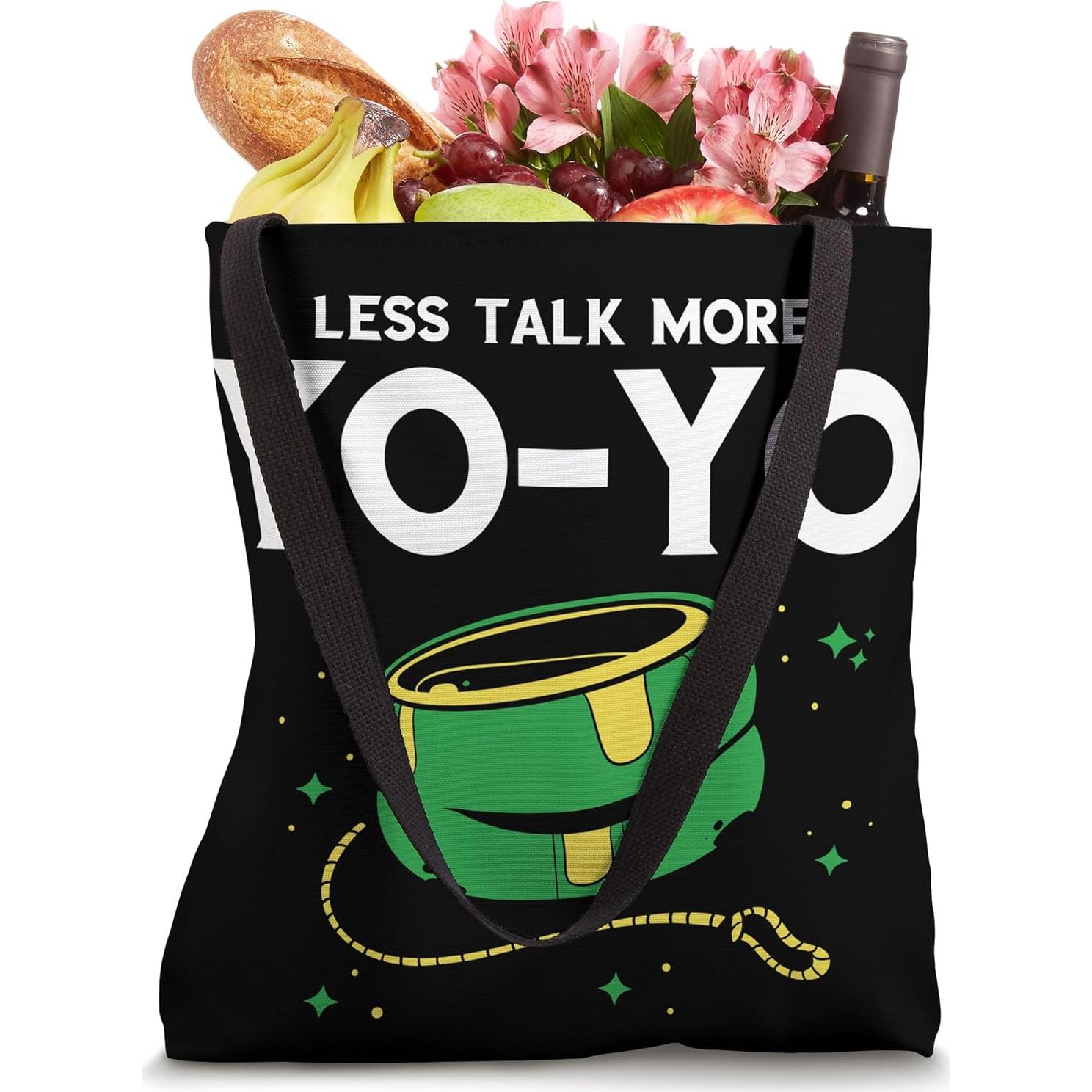 Bolsa Tote Menos Hablar Más Yo-Yo 40.64 cm Habilidad Clásica