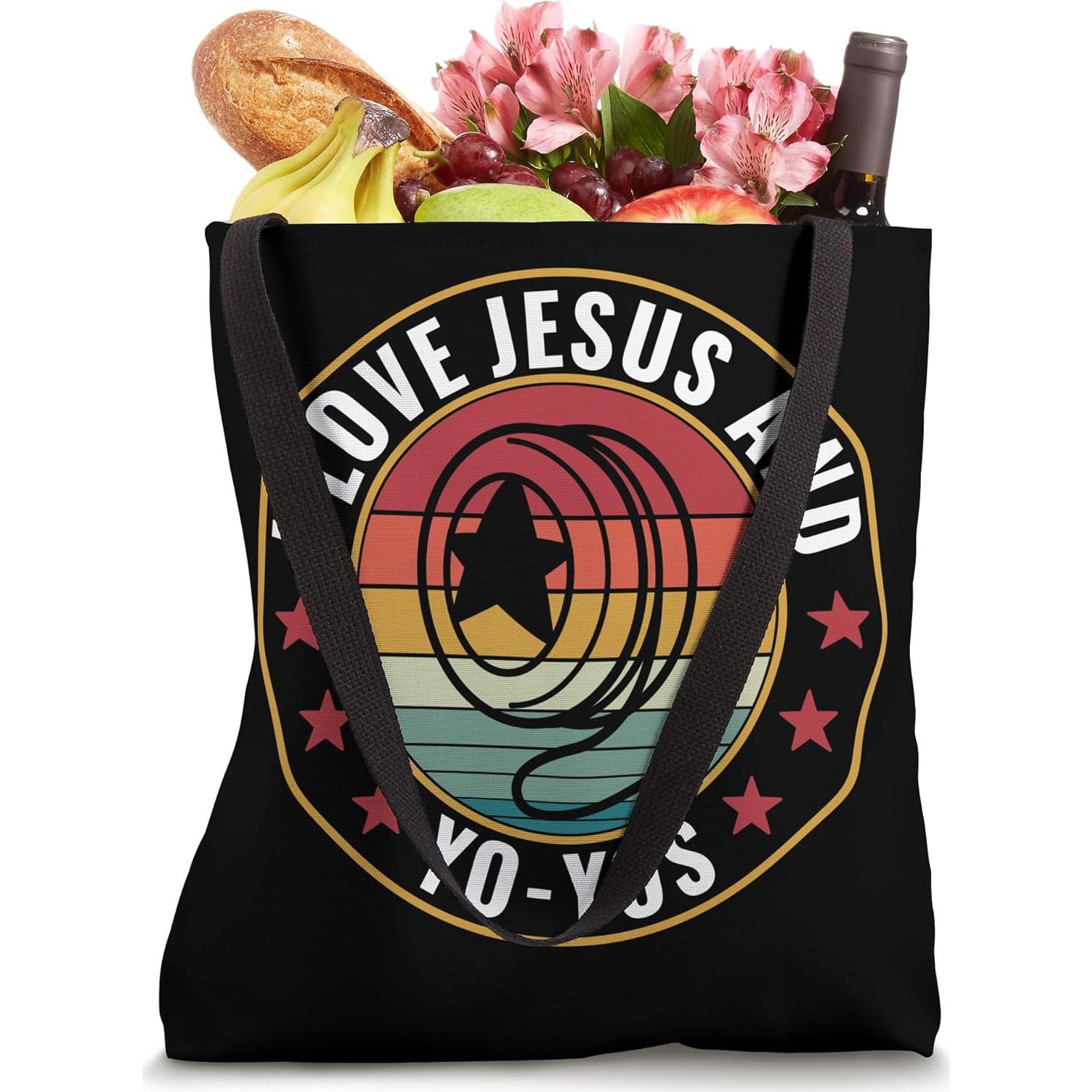 Bolsa de Yoyo Divertida 16" Diseño 'Amo a Jesús'