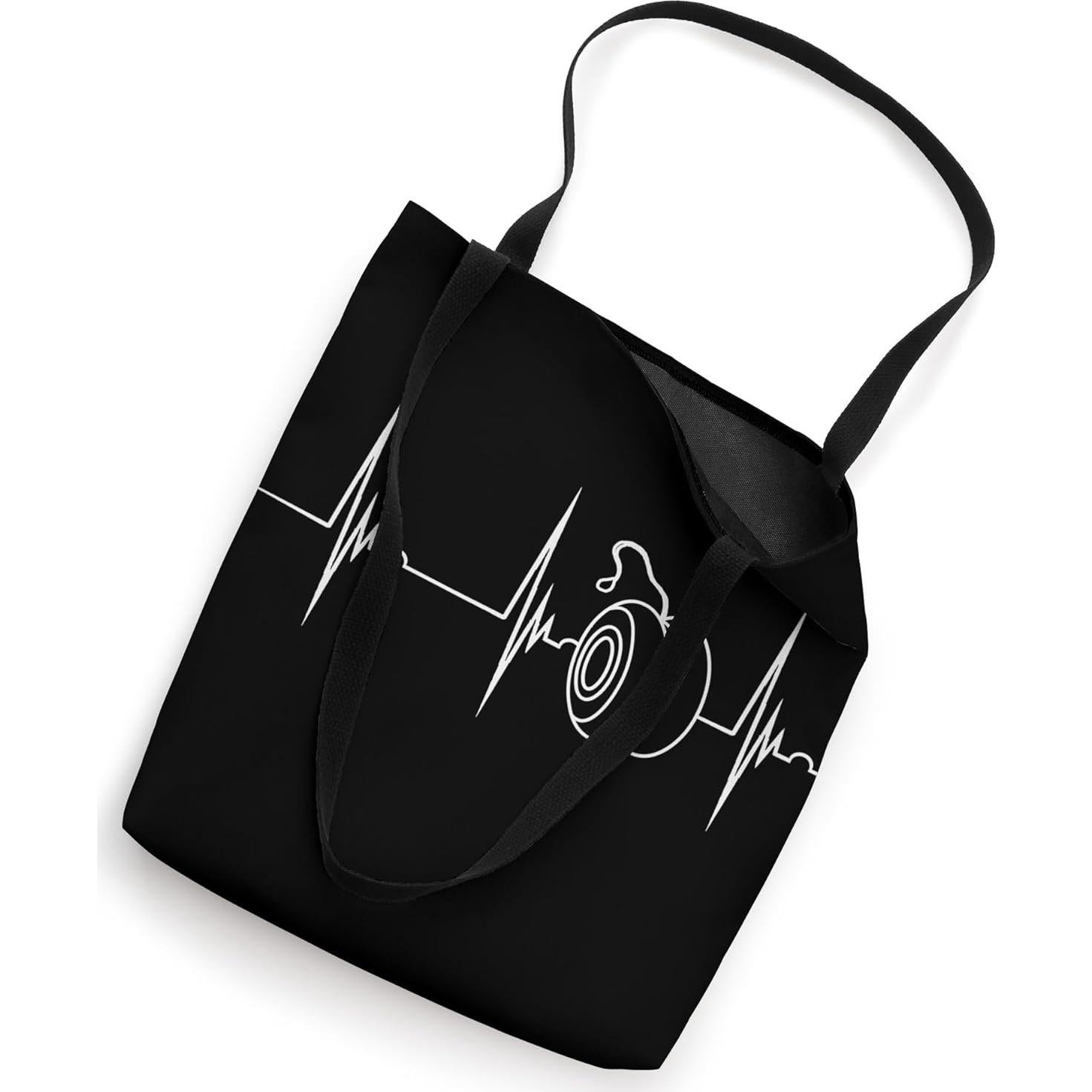 Bolsa Tote Yo-Yo Antiguo con Pulso EKG 40.64 cm