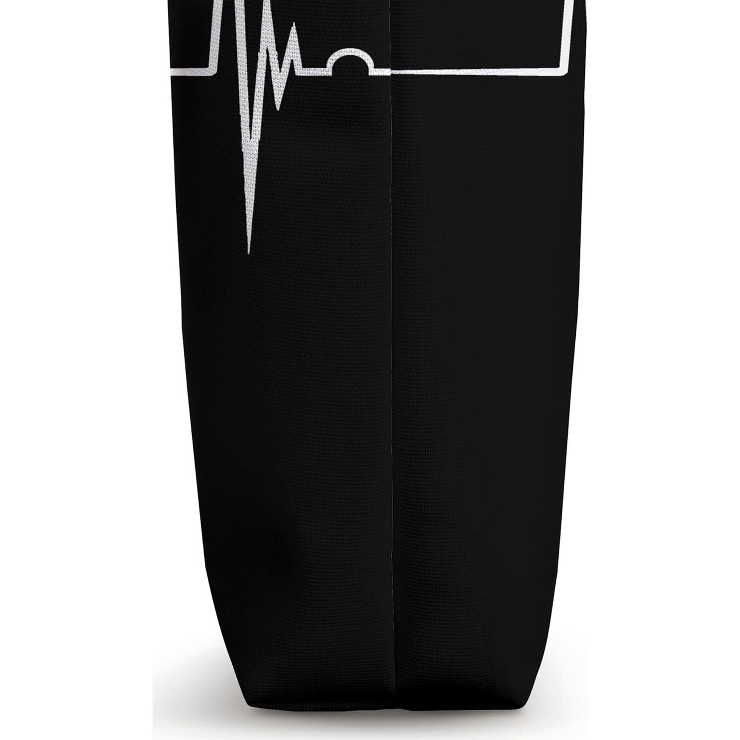 Bolsa Tote Yo-Yo Antiguo con Pulso EKG 40.64 cm