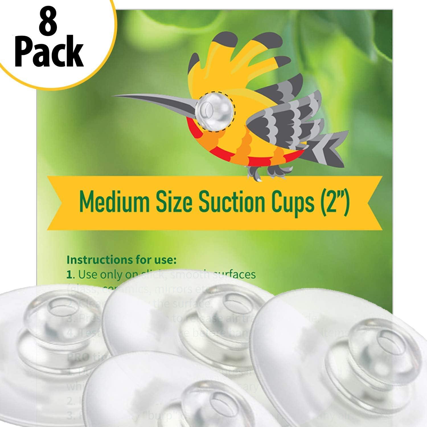 Ventosas de Reemplazo Nature Anywhere - 8 Unidades de 5 cm