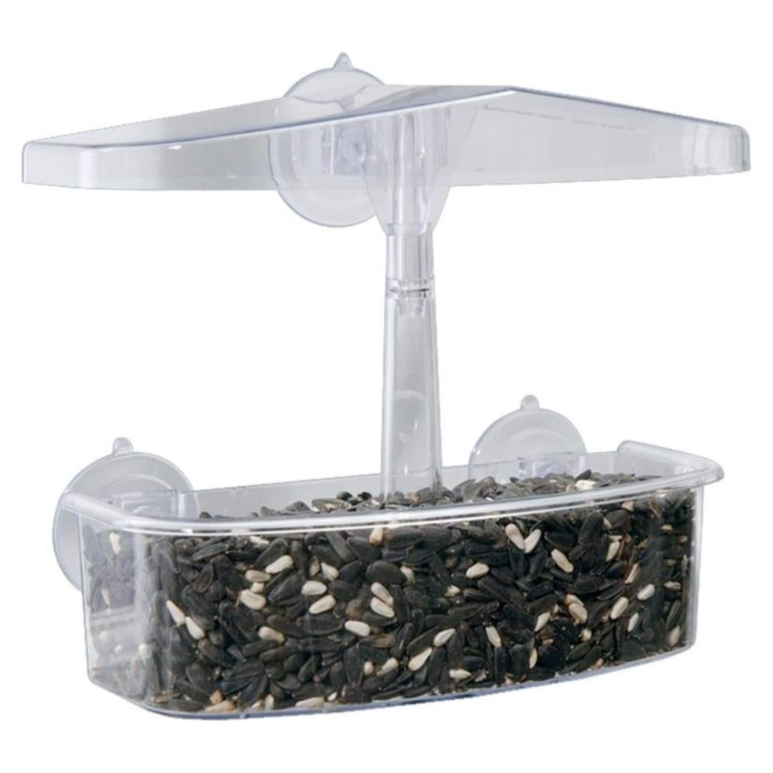 Comedero para Aves Droll Yankees Observer Ventana 2 Tazas