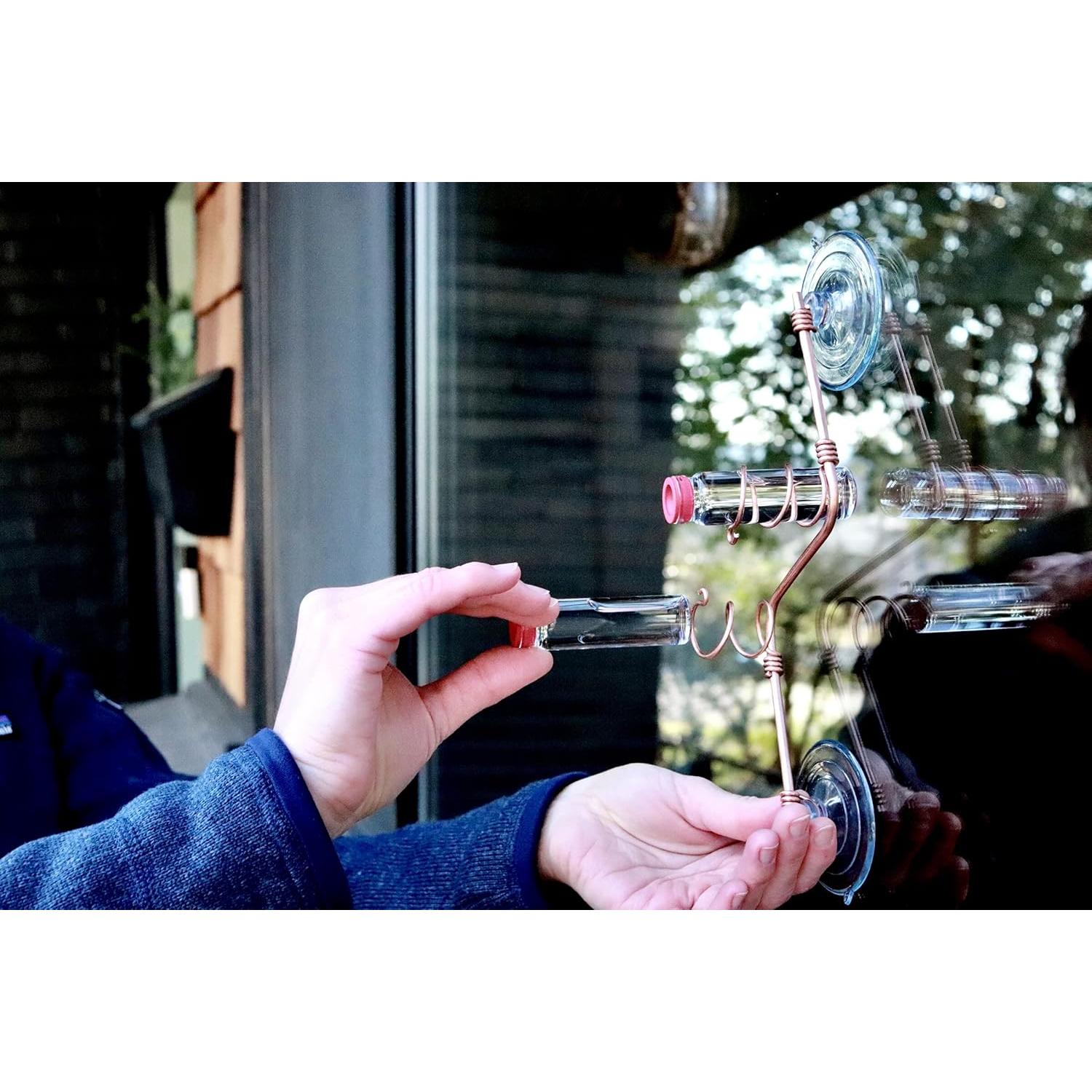 Botellas Extra de Vidrio Sweet Feeders para Colibrí - 4 Unidades