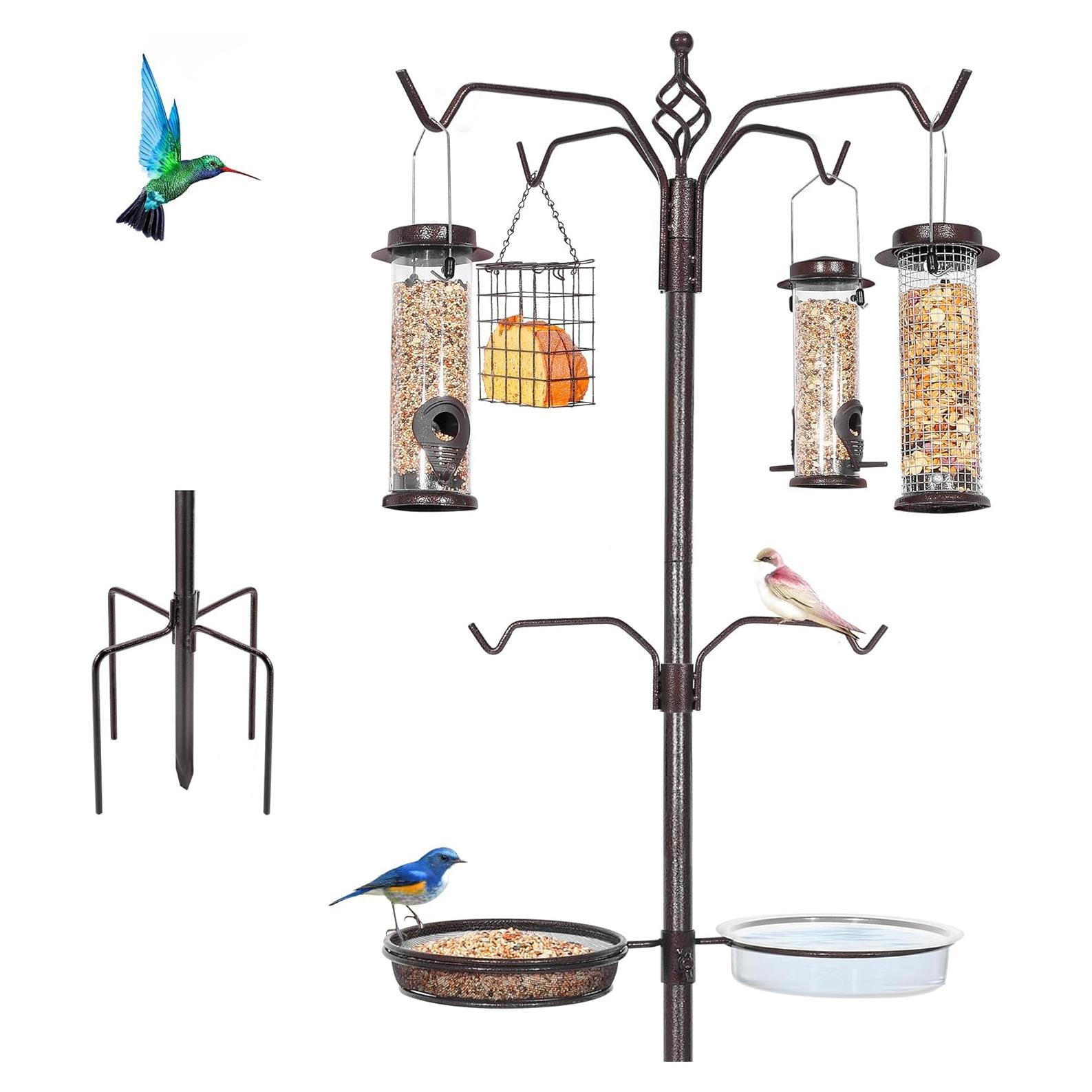 Kit de Estación de Alimentación de Aves YINGYM 238.76 cm 6 Ganchos