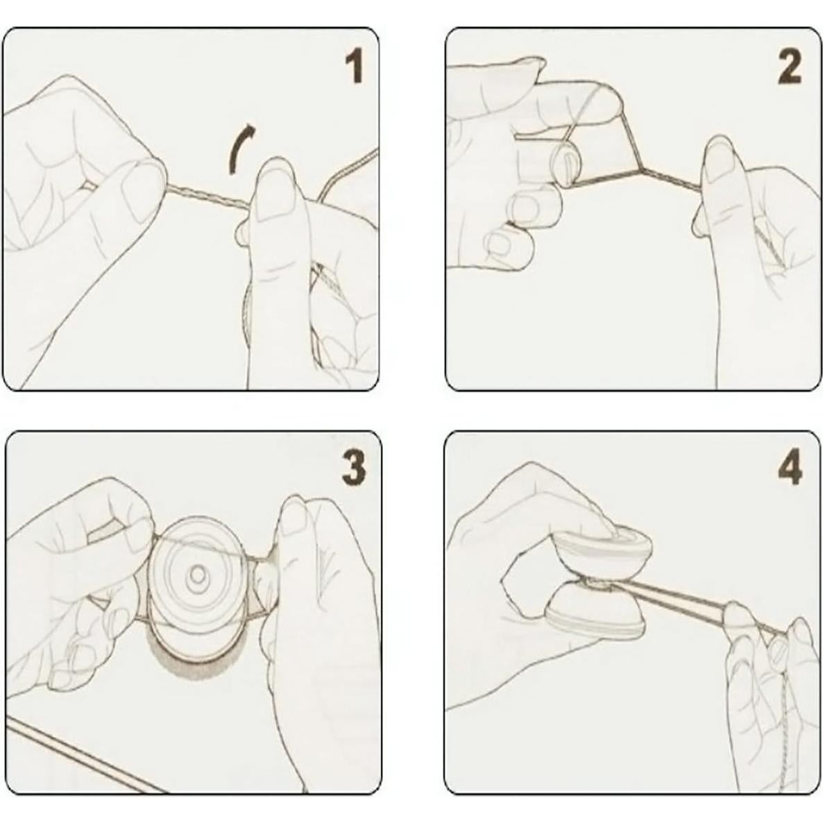 Yoyo Profesional MAGICYOYO N12 No Responsivo Azul con Blanco