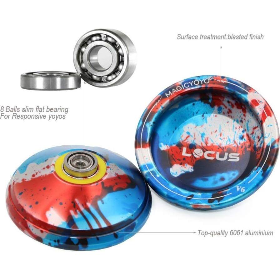 Yoyo MagicYoYo V6 Locus Metal Responsivo para Niños