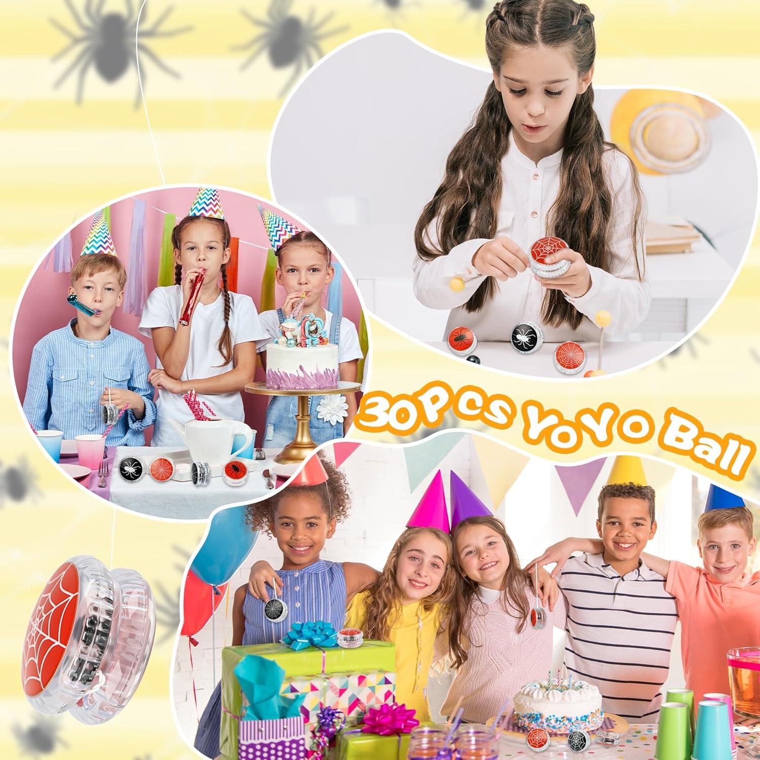 Paquete de 30 Yo-Yos LED Drayear para Niños - Araña