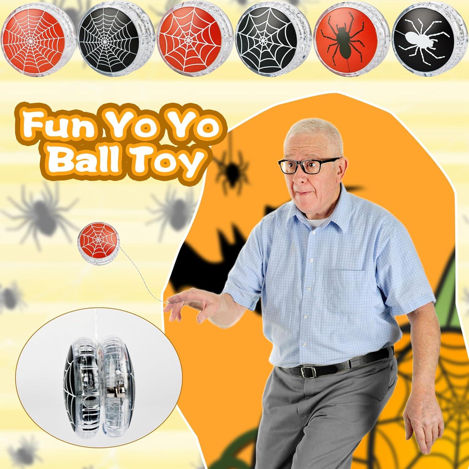 Paquete de 30 Yo-Yos LED Drayear para Niños - Araña