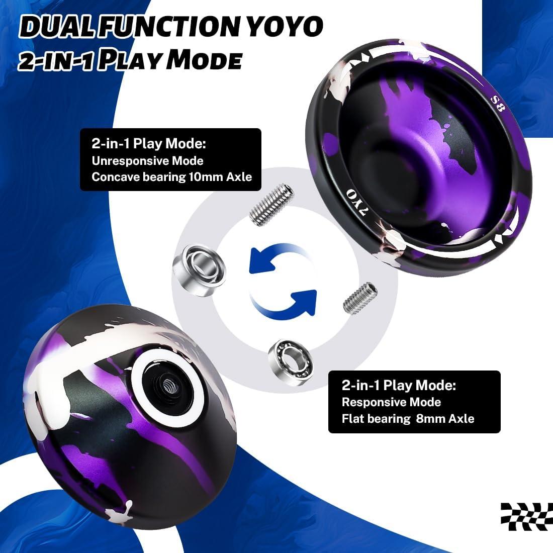 Yoyo S8 7YO Profesional Doble Función para Niños 8+