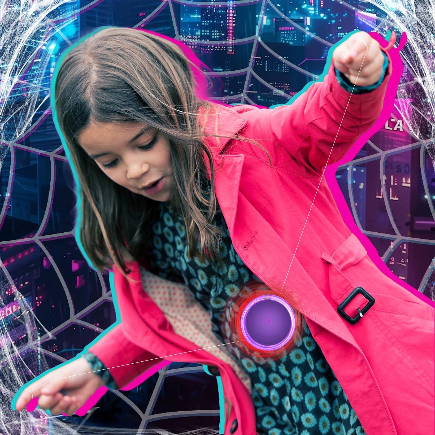 Liliful 24 Bolas Yo-Yo LED Araña para Fiesta de Cumpleaños