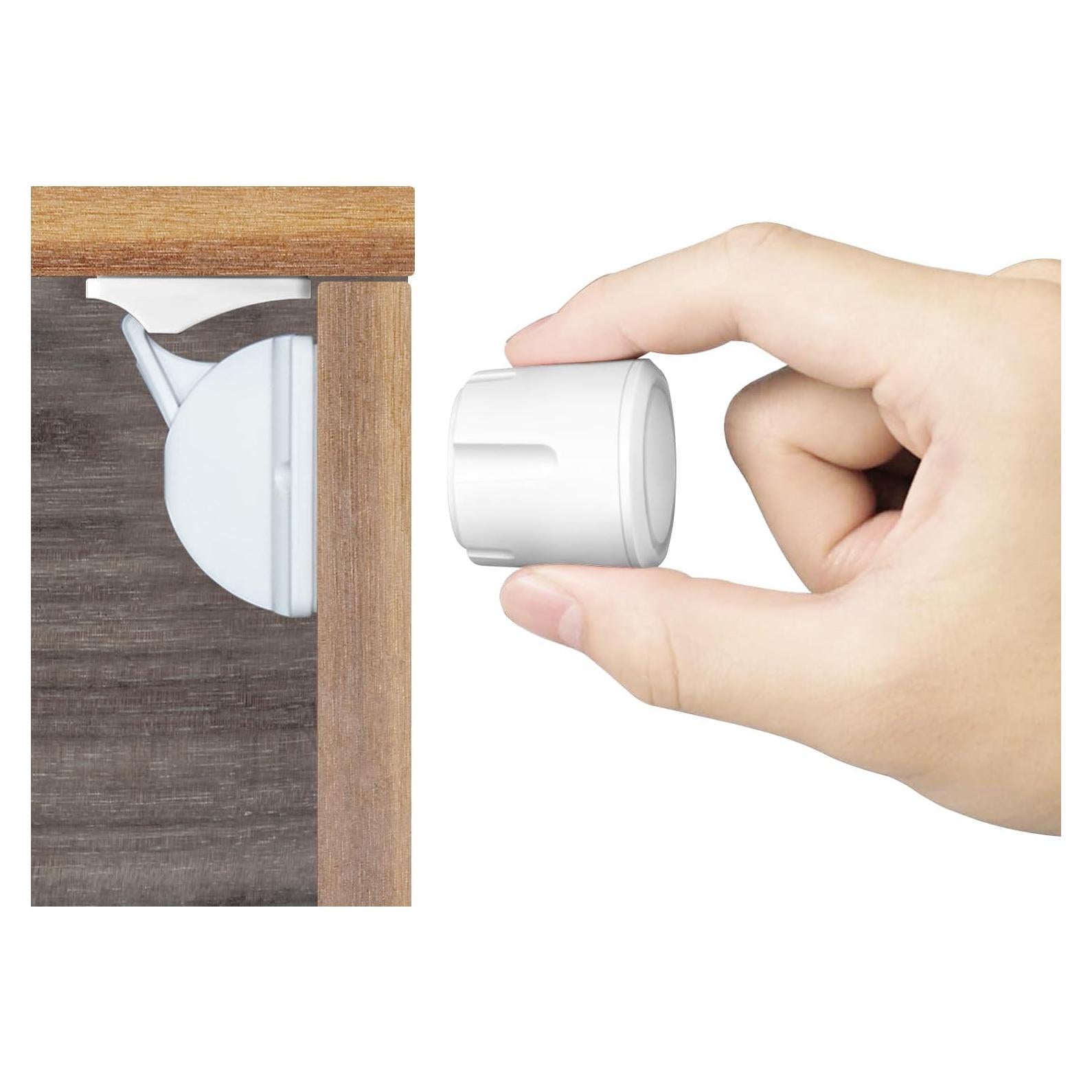 Candados Magnéticos para Gabinetes DOMILE - 10 Piezas Seguridad Infantil