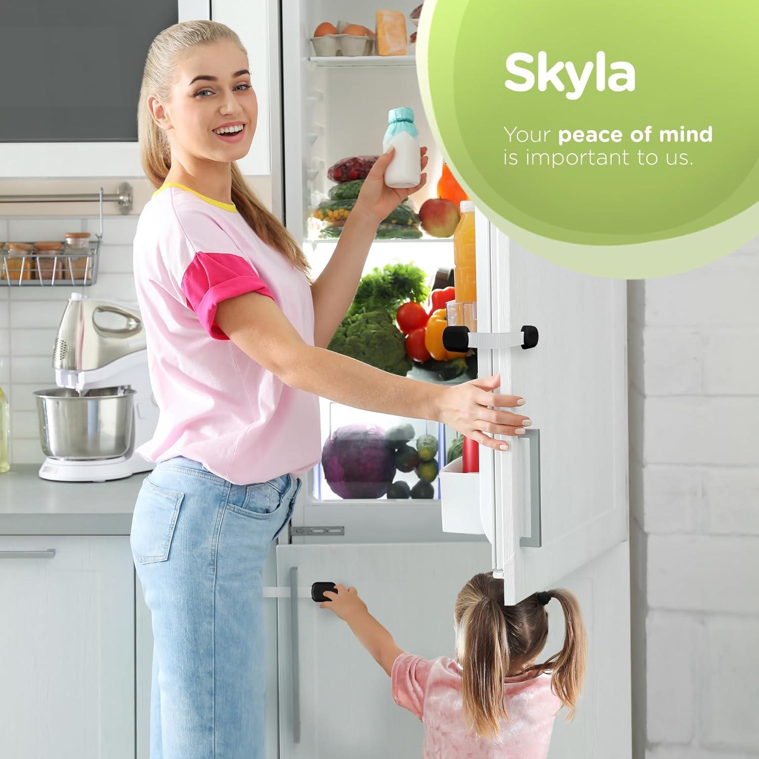 Cerraduras de Seguridad Infantil Skyla - 10 Piezas Adhesivas