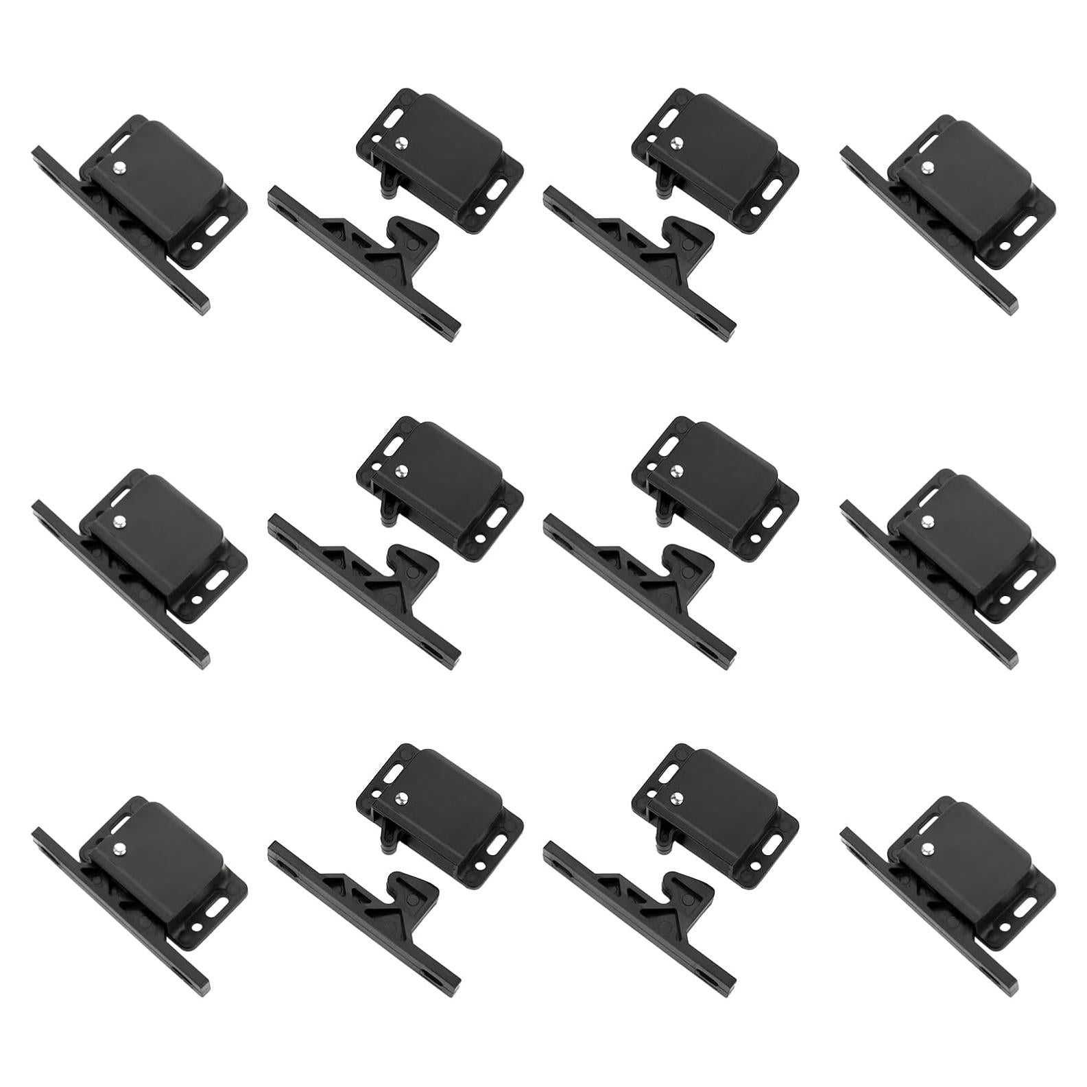 Pestillo Universal Automático Gynthias para Cajones - 12 Piezas