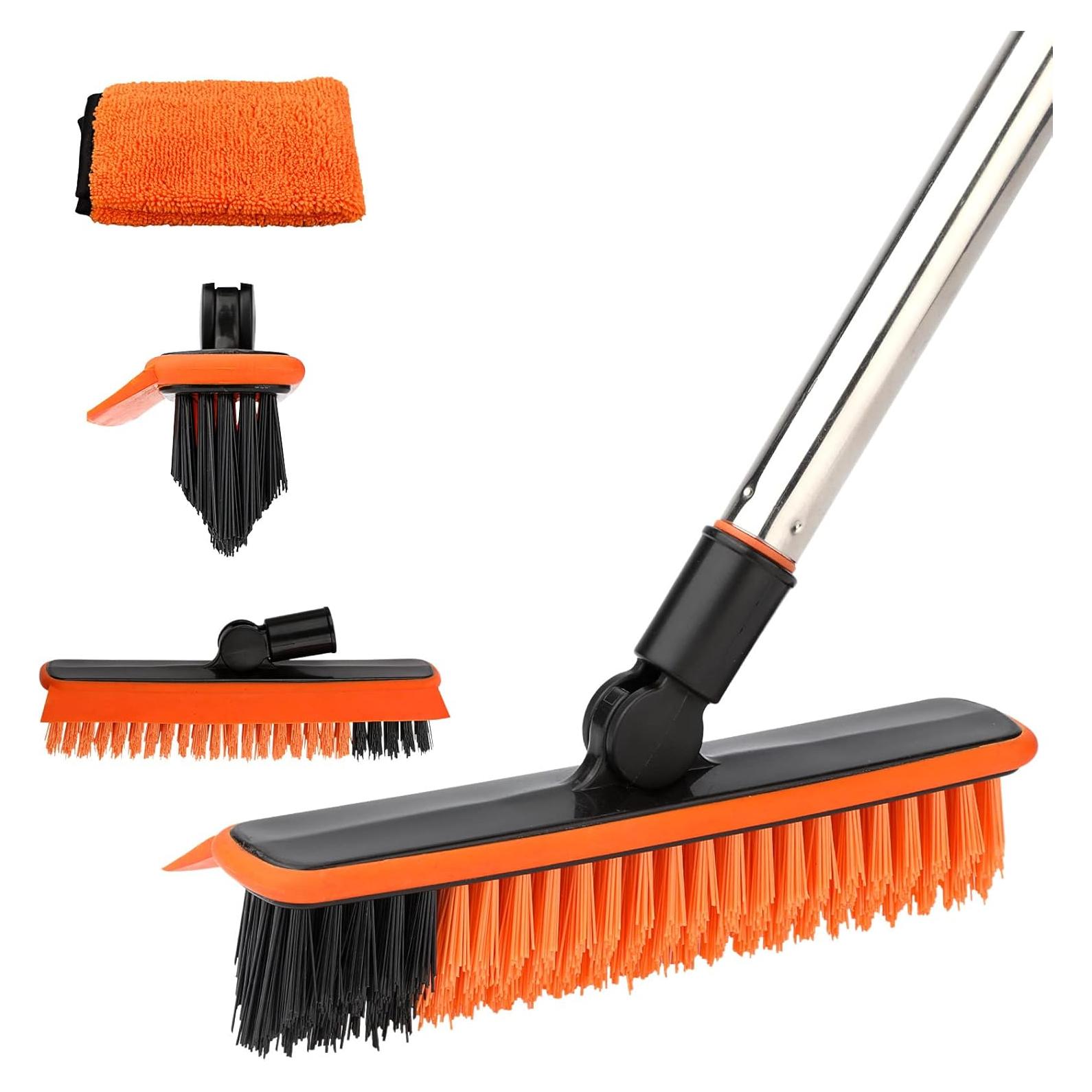 Cepillo de Fregado 2 en 1 Homilifibra Mango Ajustable 80-146 cm