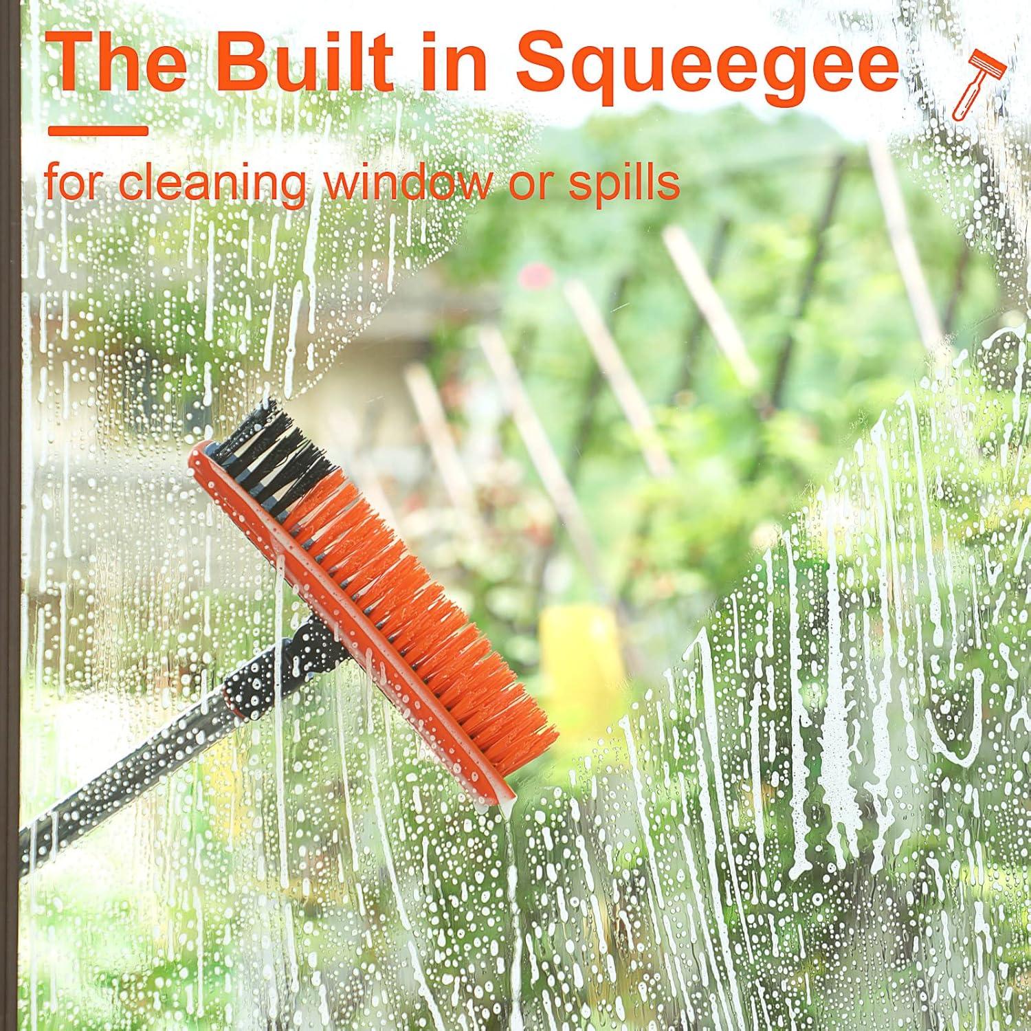 Cepillo de Fregado 2 en 1 Homilifibra Mango Ajustable 80-146 cm