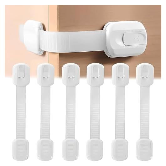 Cerraduras de Seguridad para Niños - Paquete de 6 - Ajustables