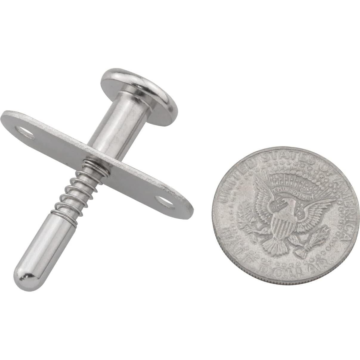 Cierres de Émbolo WHYHKJ 2pcs 50mm Acero Inoxidable con Tornillos