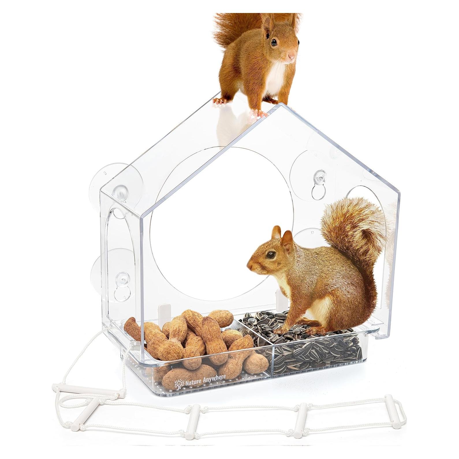 Comedero para Ardillas Nature Anywhere - Ventana 0.64 kg