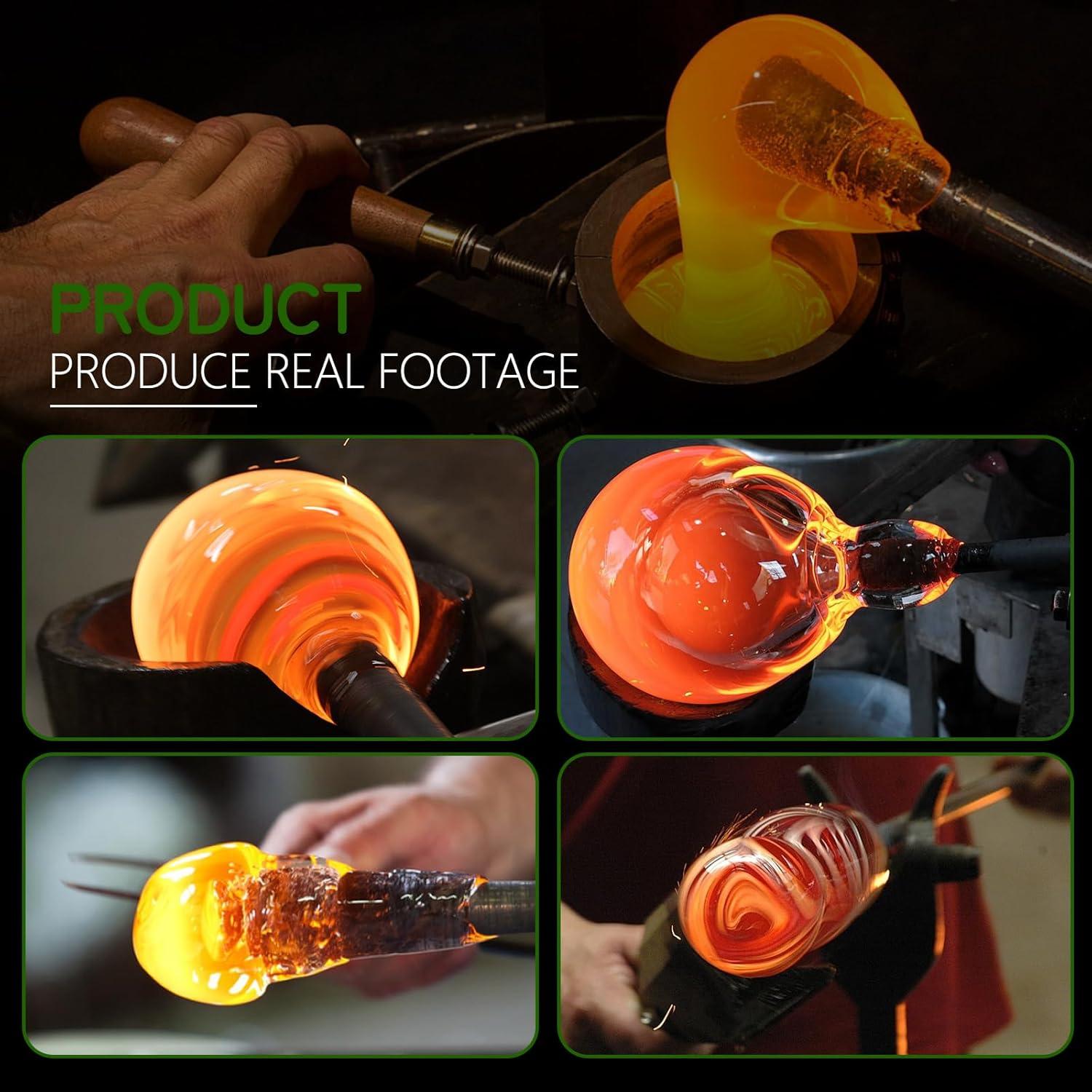 Alimentador de Colibrí MARCHROSE Vidrio Soplado 98 ml 2 Pcs