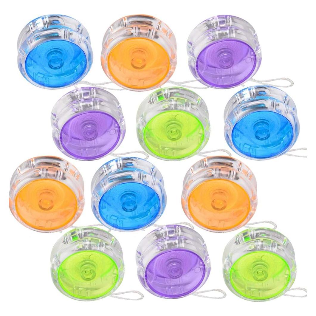 Yoyos de Cristal ArtCreativity, Paquete de 12, 5.72 cm