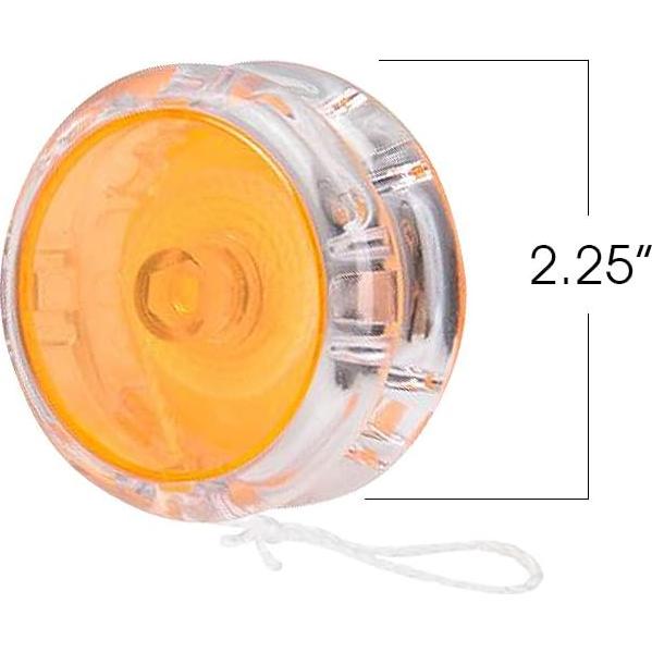 Yoyos de Cristal ArtCreativity, Paquete de 12, 5.72 cm