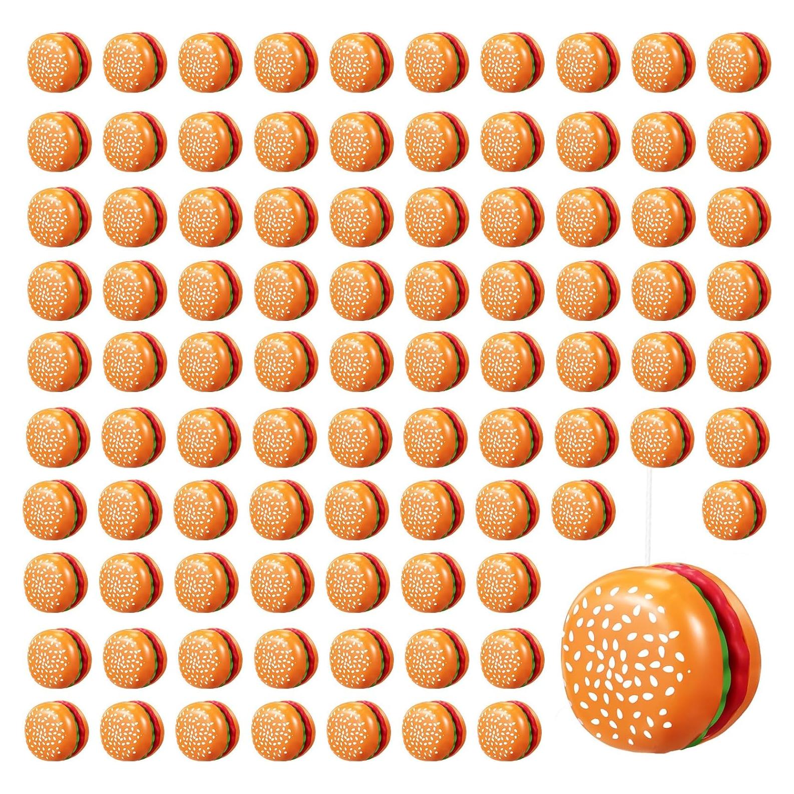 Yo Yo Hamburguesa Liliful 100 Pcs Juguetes para Niños y Adultos