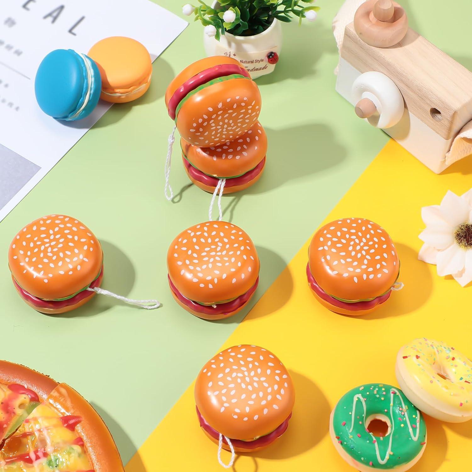 Yo Yo Hamburguesa Liliful 100 Pcs Juguetes para Niños y Adultos