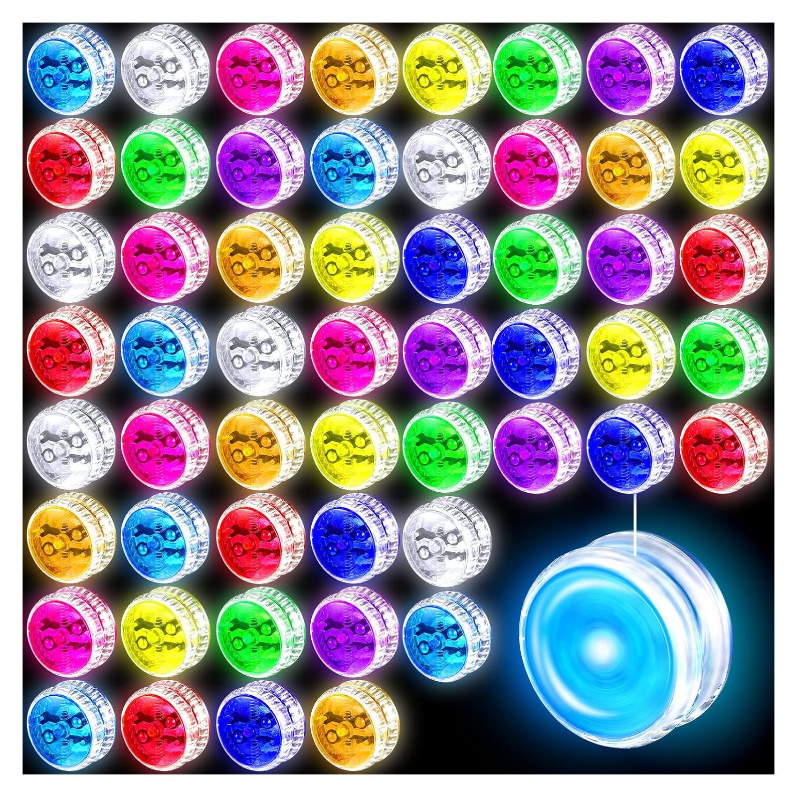 54 Piezas Yo Yo LED Iluminado Yunsailing para Niños