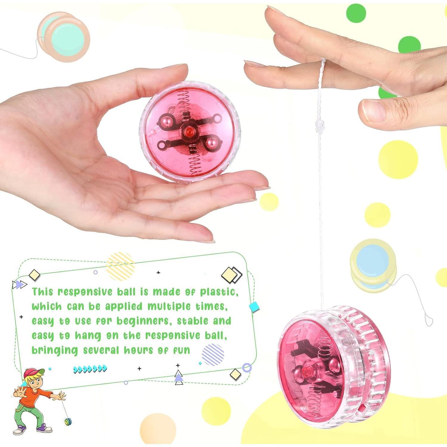 54 Piezas Yo Yo LED Iluminado Yunsailing para Niños