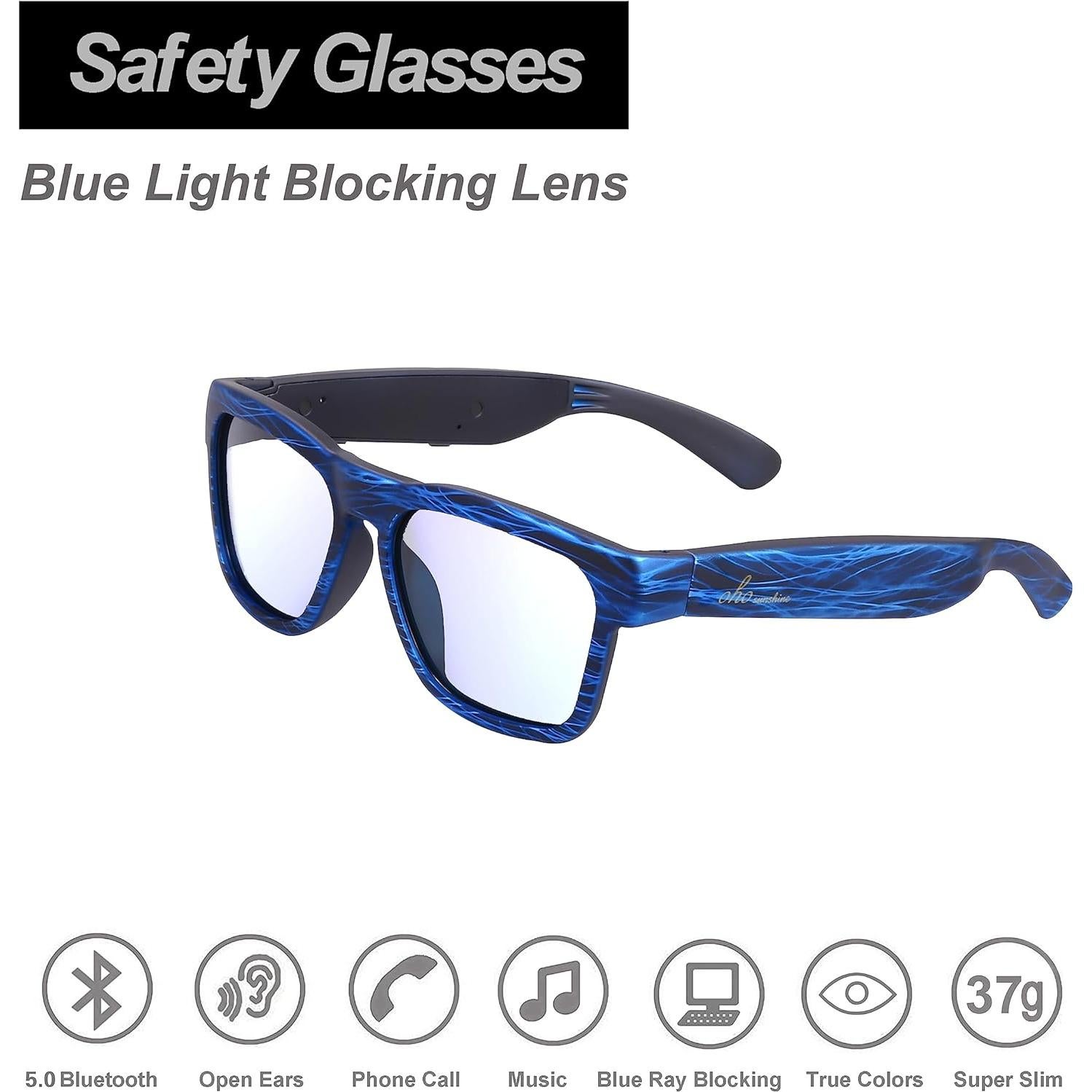 Gafas de Sol OhO A8 Pro con Altavoz Bluetooth y Control Voz