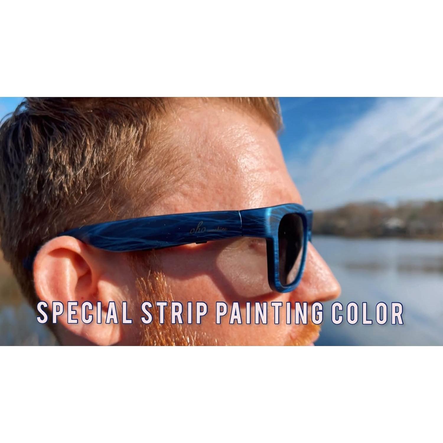 Gafas de Sol OhO A8 Pro con Altavoz Bluetooth y Control Voz